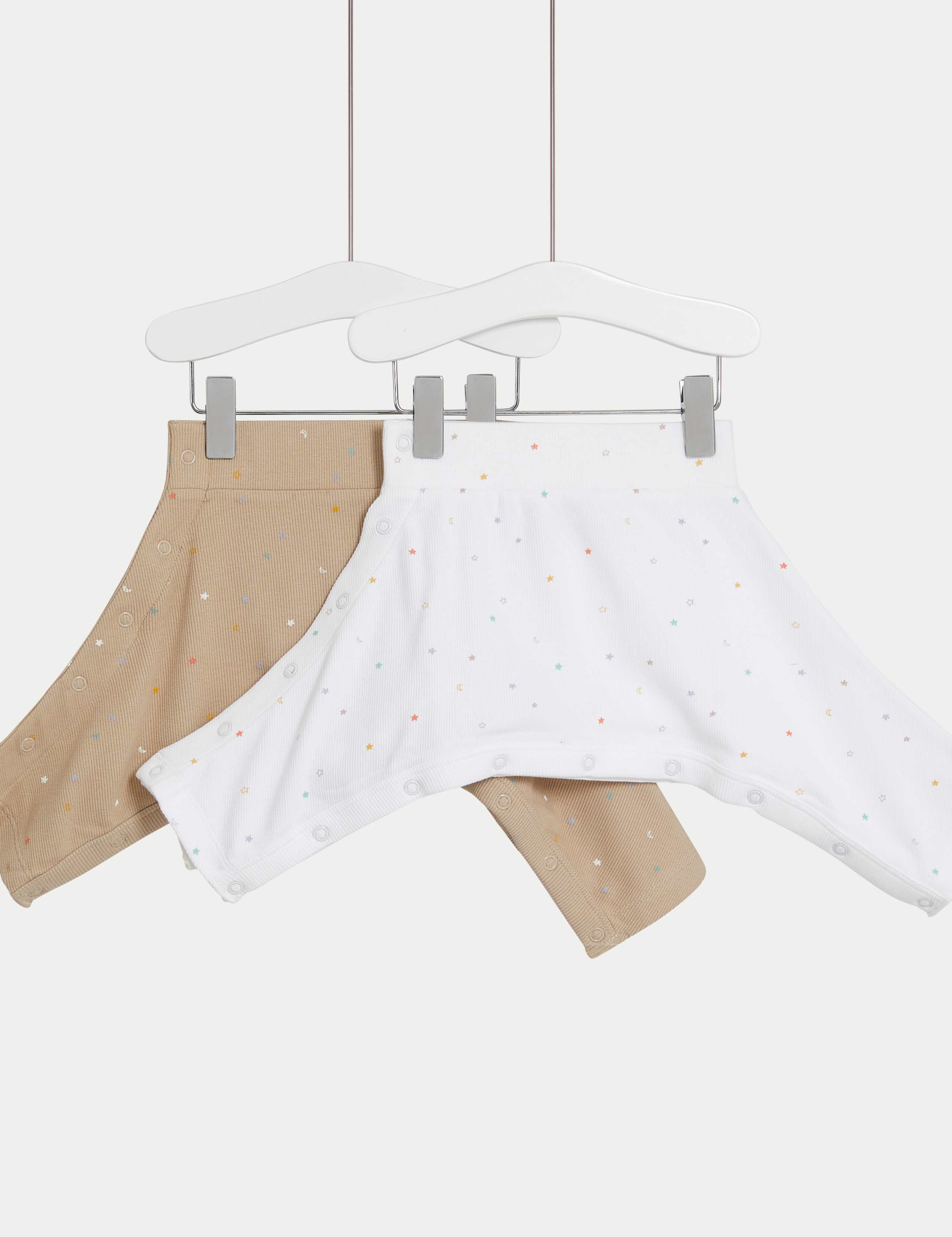 2 Pack Hip Dysplasia Cotton Rich Stars Joggers (7lbs-1 Yrs) 1 of 5