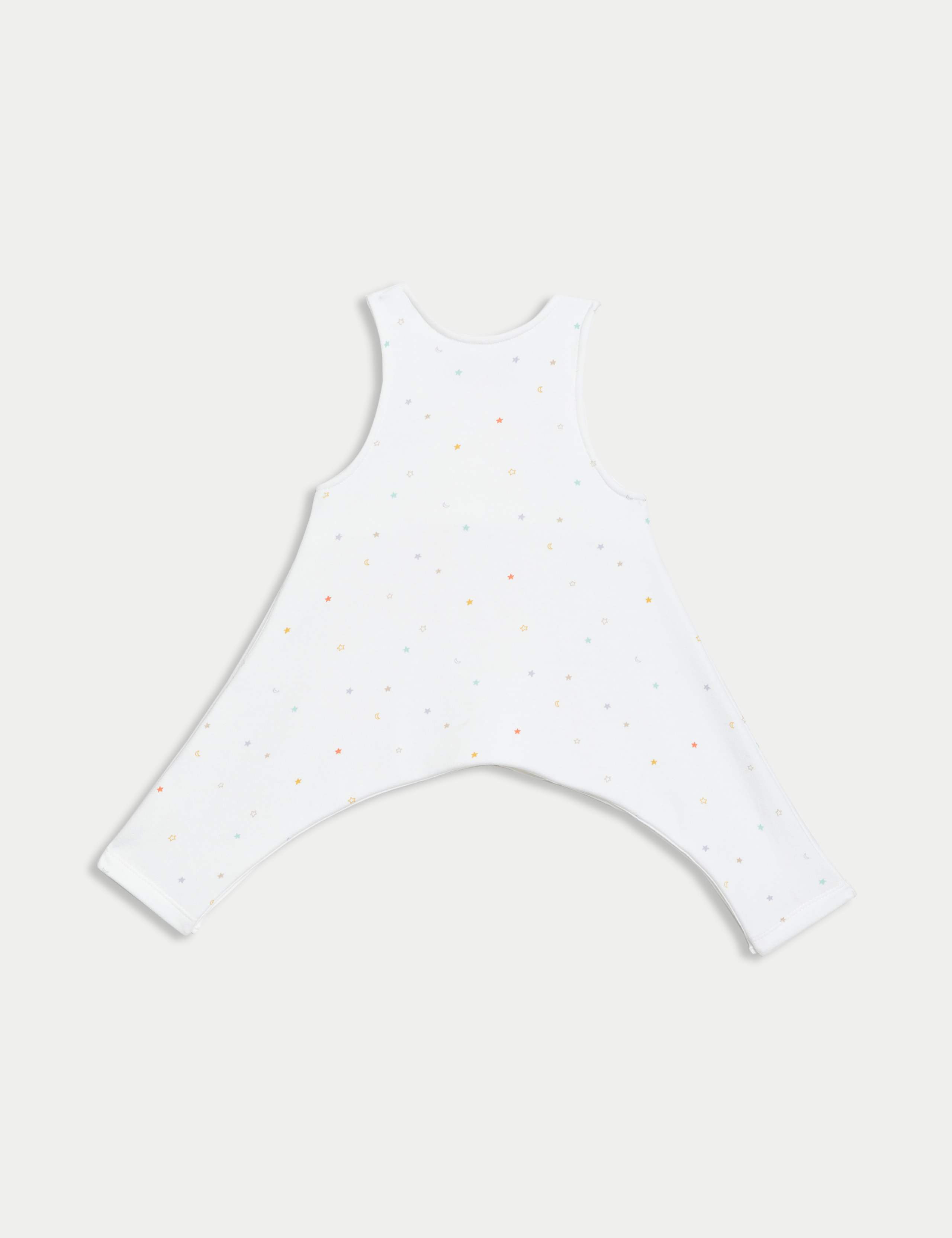 2pk Hip Dysplasia Cotton Rich Dungarees (7lbs-1 Yrs) 3 of 5
