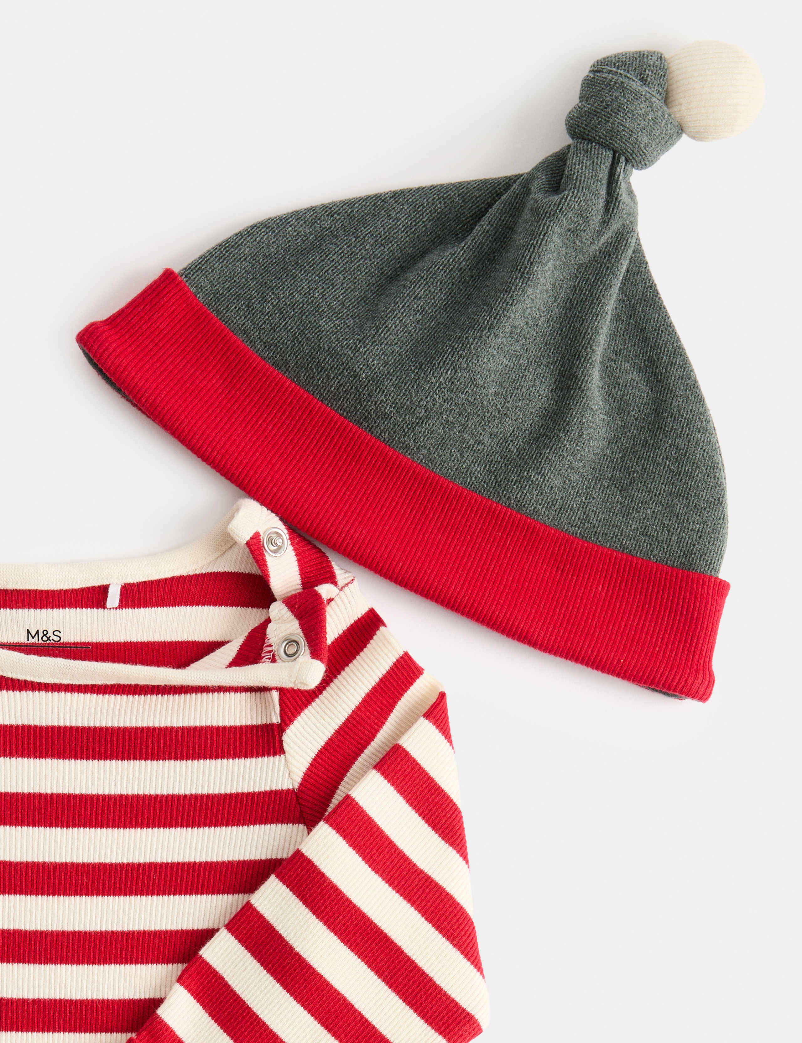4pc Cotton Rich Christmas Outfit 2 of 3