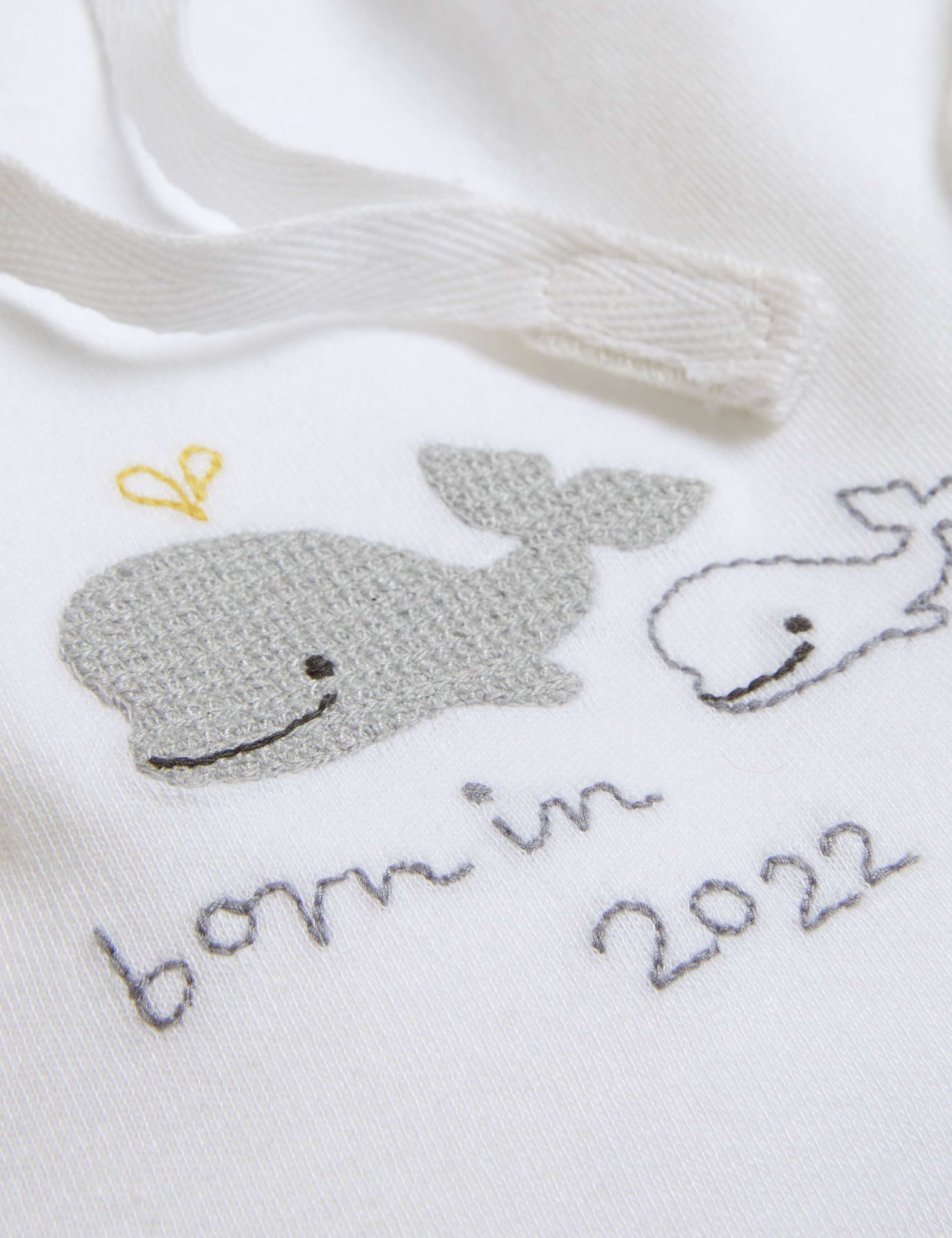 5pc Cotton Blend Born In 2022 Gift Set 9 of 9