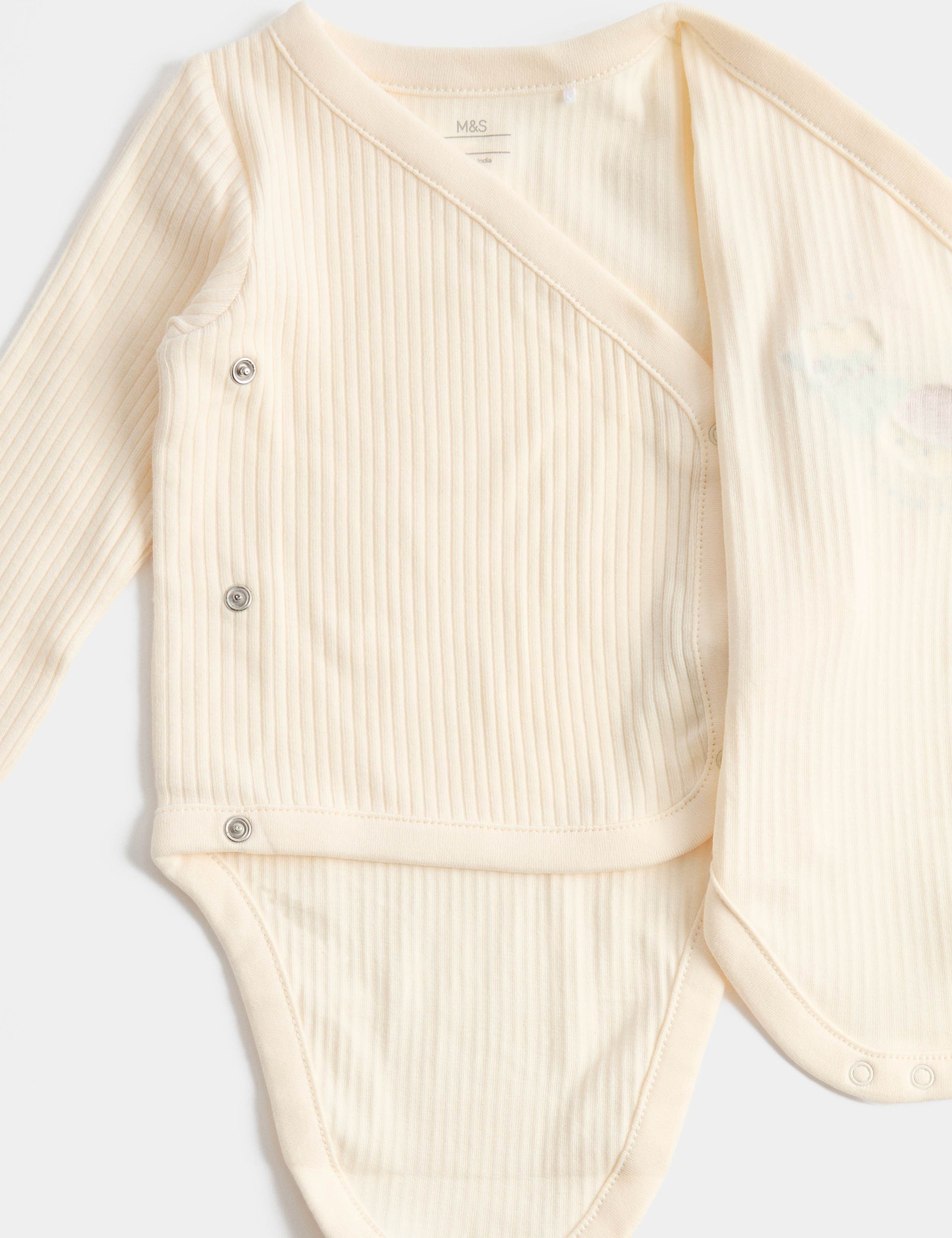 2 Piece Cotton Rich Little Santa Crawler Outfit (0-12 Mths) 2 of 3