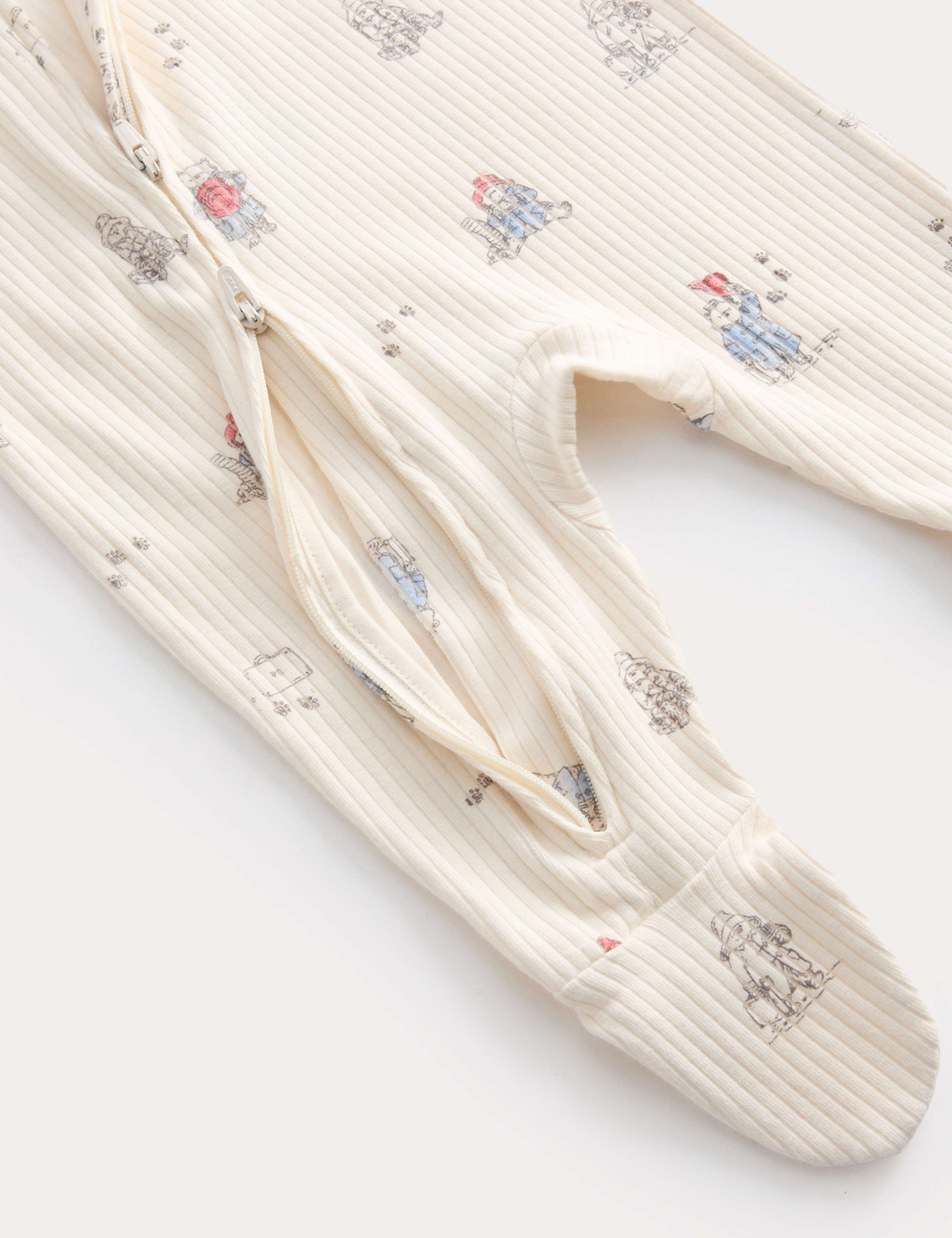 2pk Cotton Rich Paddington Bear™ Sleepsuit (0-3 Yrs) 3 of 3