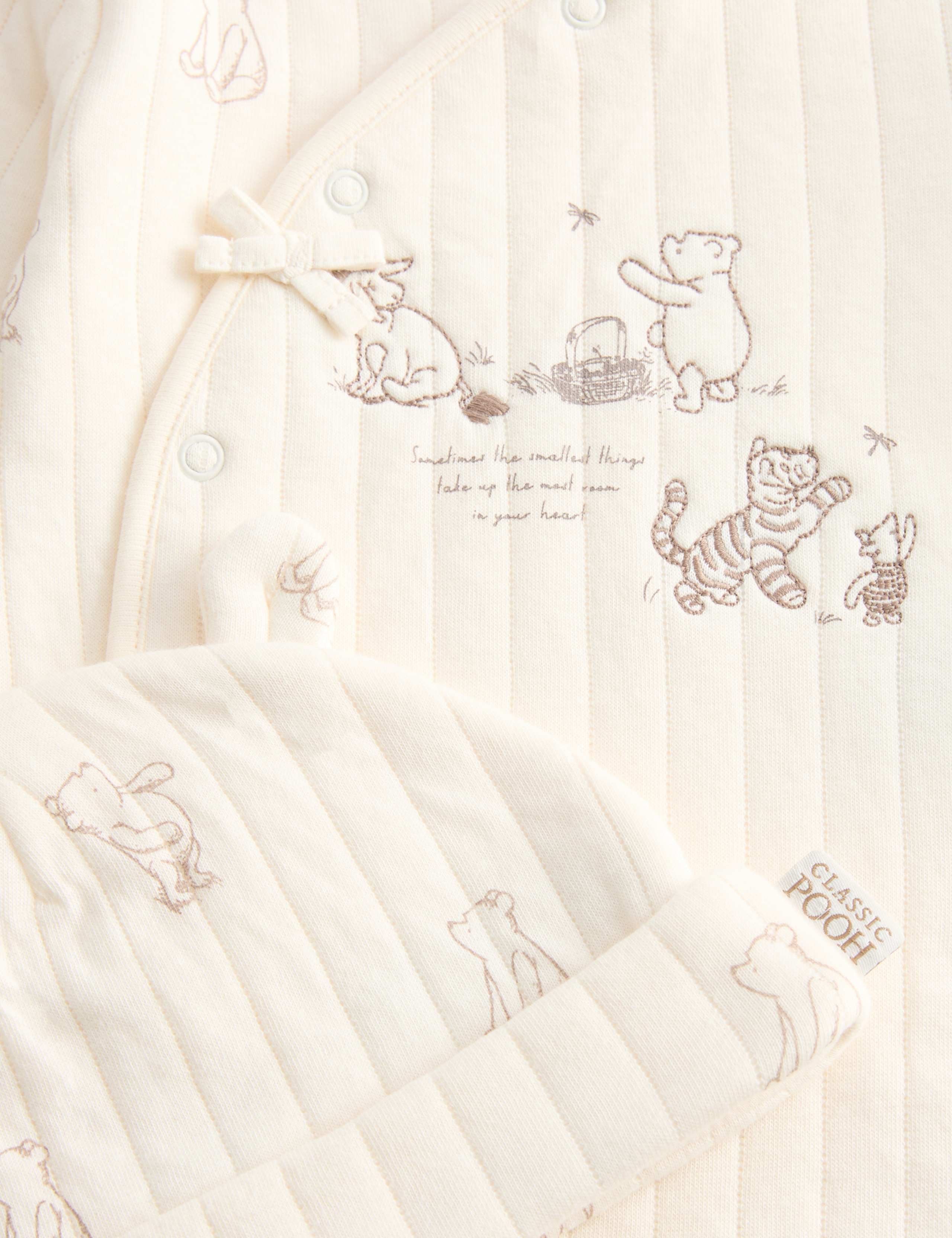 Winnie The Pooh & Friends™ Sleepsuit with Hat (0-3 Yrs) 4 of 4
