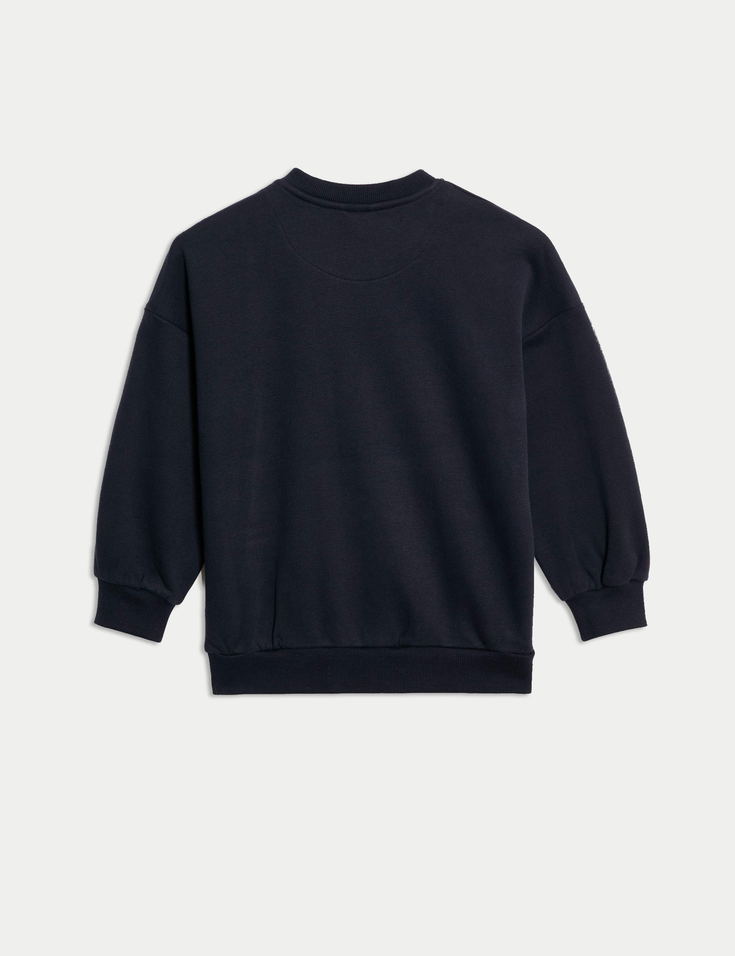 Adaptive Cotton Rich Sweatshirt (2-16 Yrs) 2 of 4
