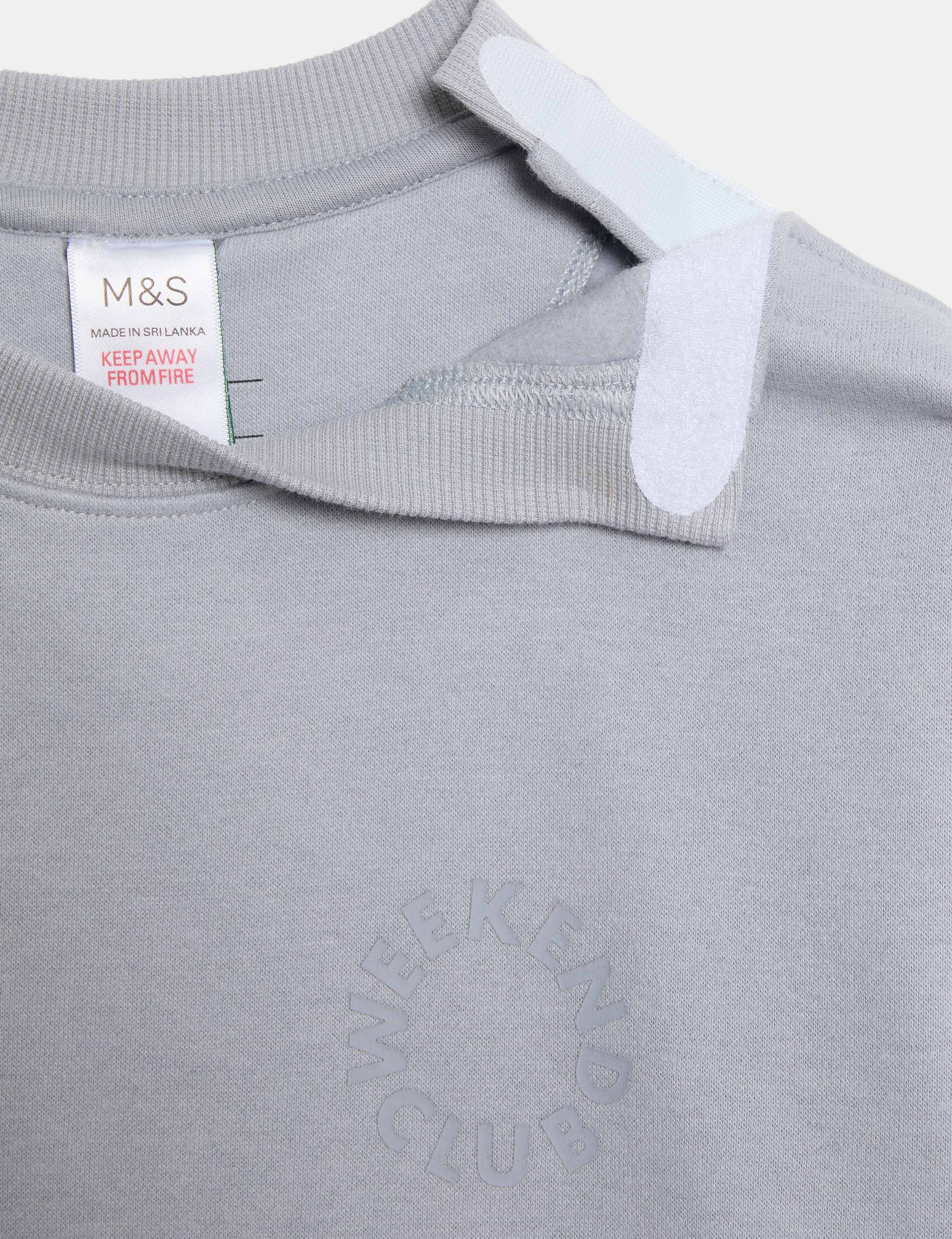 Adaptive Cotton Rich Sweatshirt (2-16 Yrs) 3 of 4