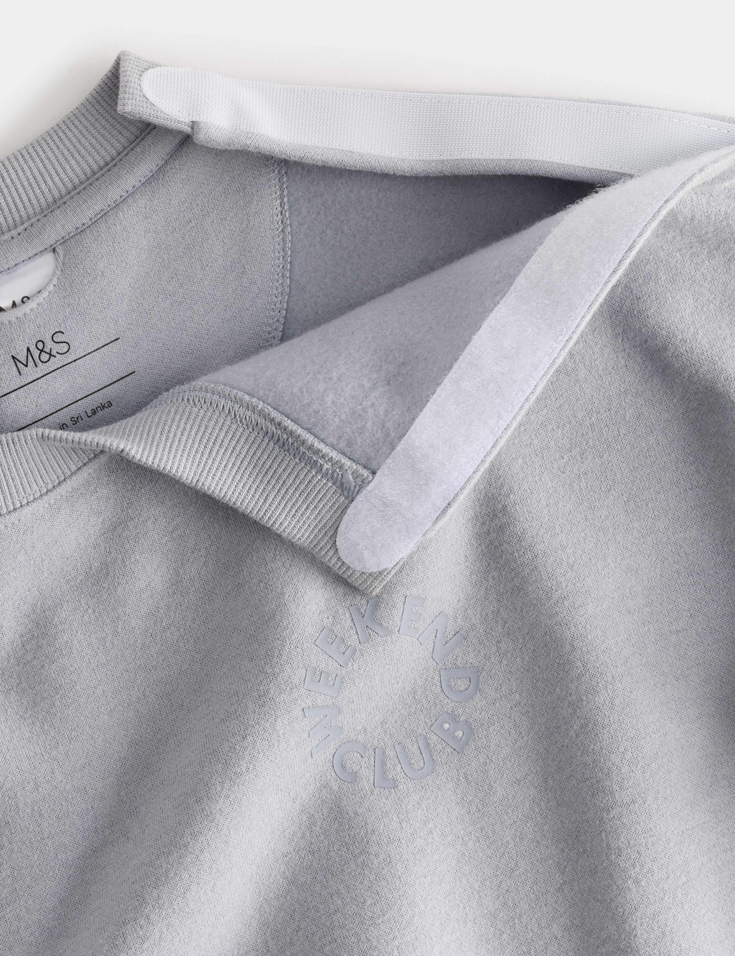 Adaptive Cotton Rich Sweatshirt (2-16 Yrs) 5 of 5