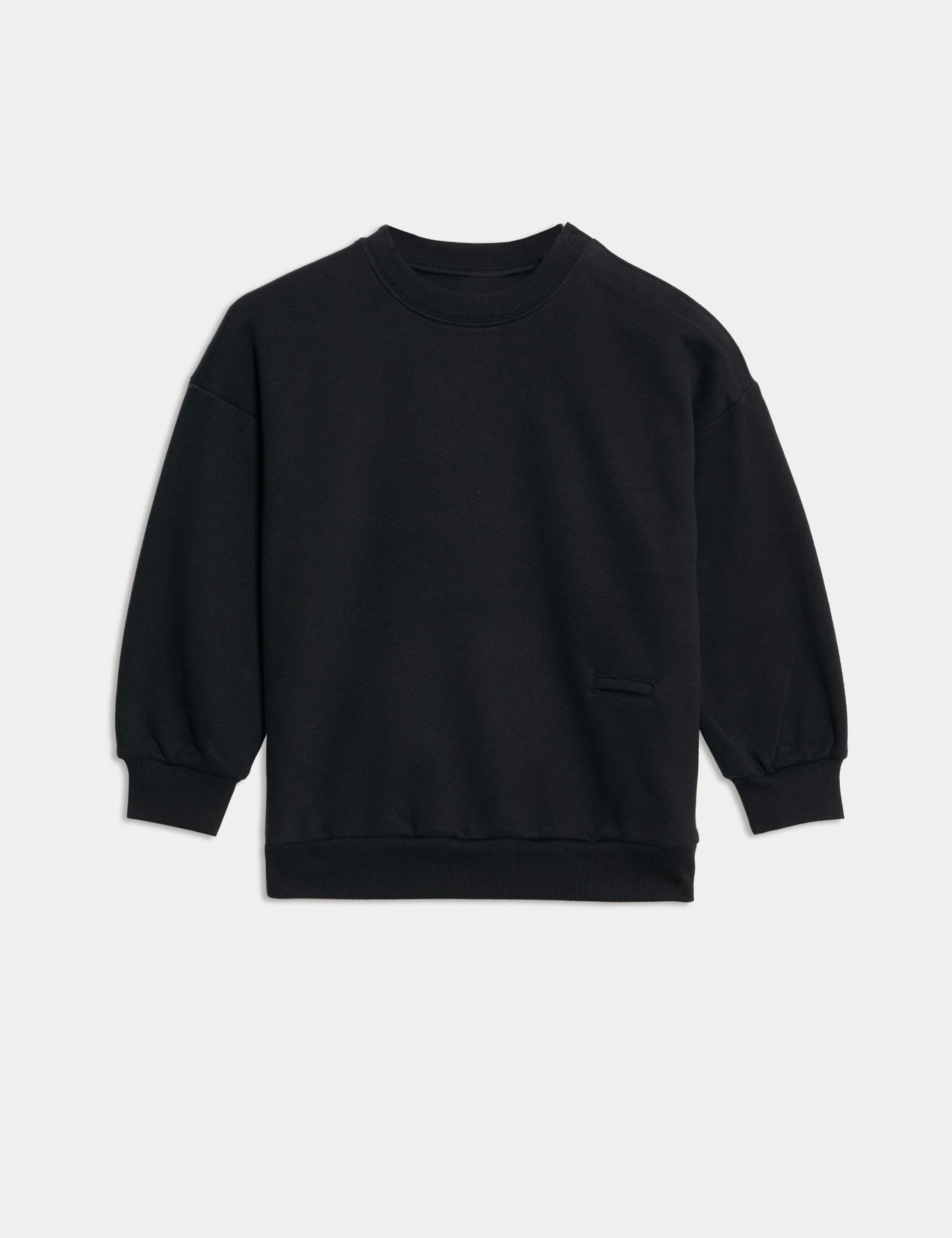 Adaptive Cotton Rich Sweatshirt (2-16 Yrs) 1 of 4