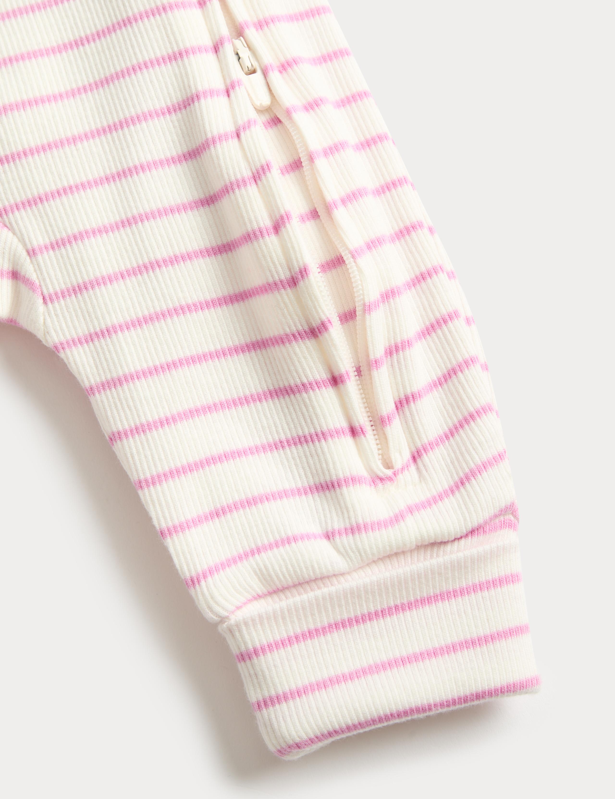 3 Pack Cotton Rich Sleepsuits (6½lbs-3 Yrs) 3 of 3