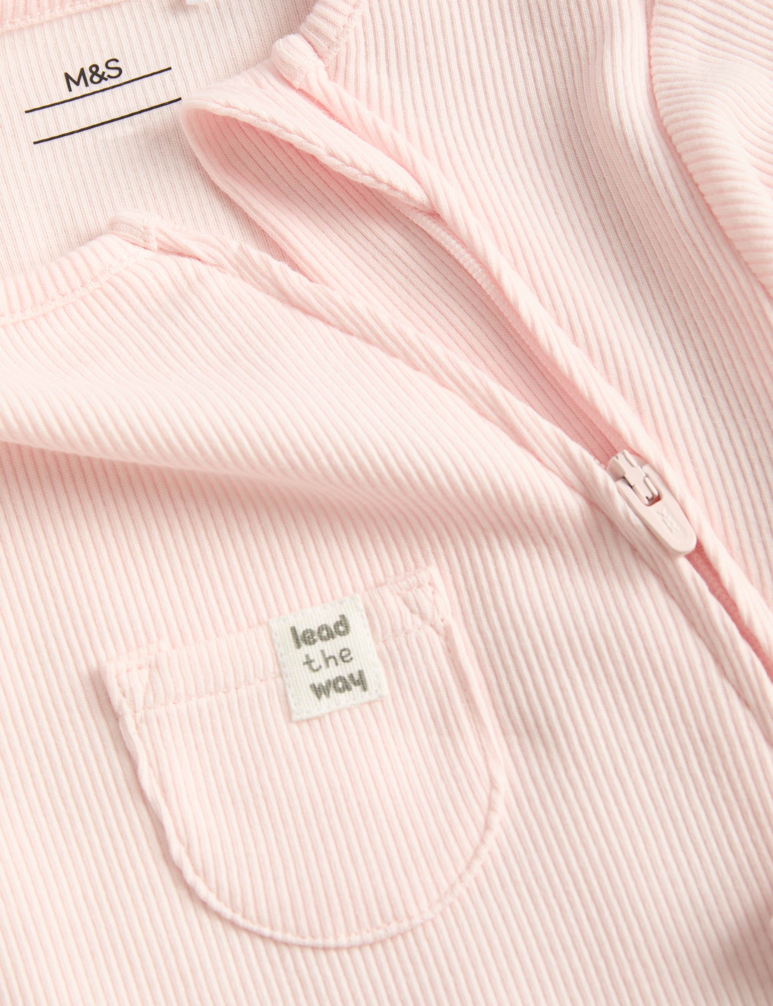 3 Pack Cotton Rich Sleepsuits (6½lbs-3 Yrs) 2 of 3