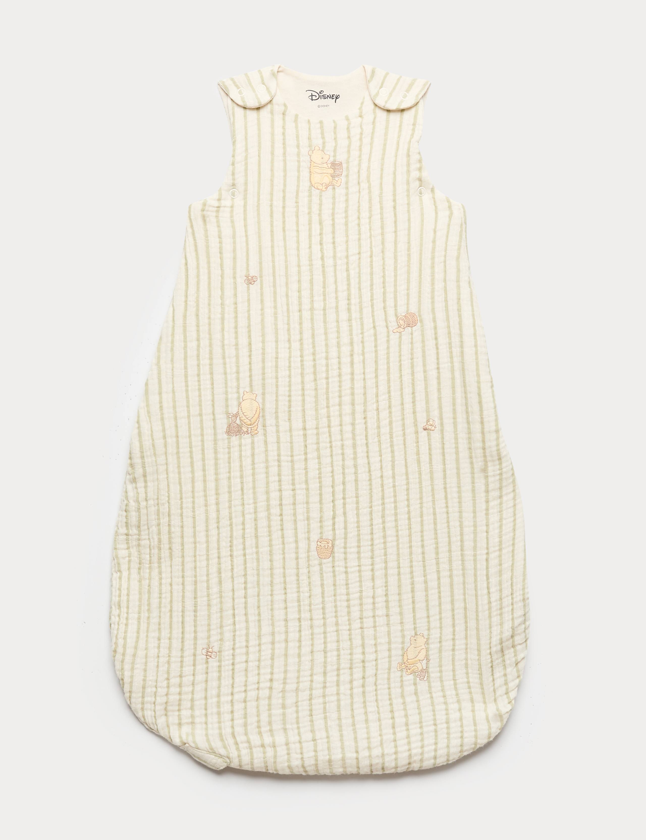 Pure Cotton Winnie the Pooh™ 1.5 Tog Sleeping Bag (0-3 Yrs) 1 of 2