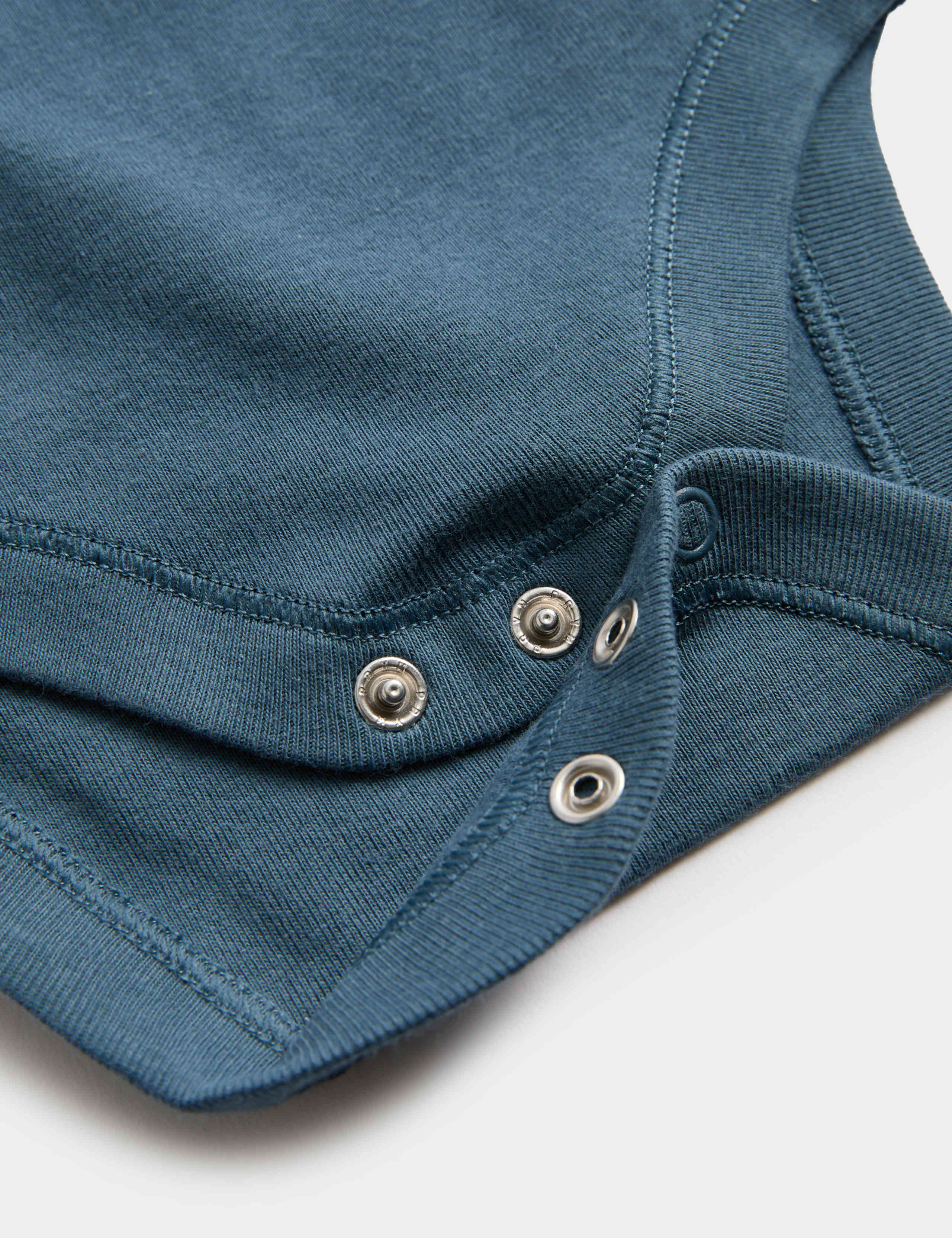 5 Pack Pure Cotton Bodysuits (7lbs - 3 Yrs) 3 of 3