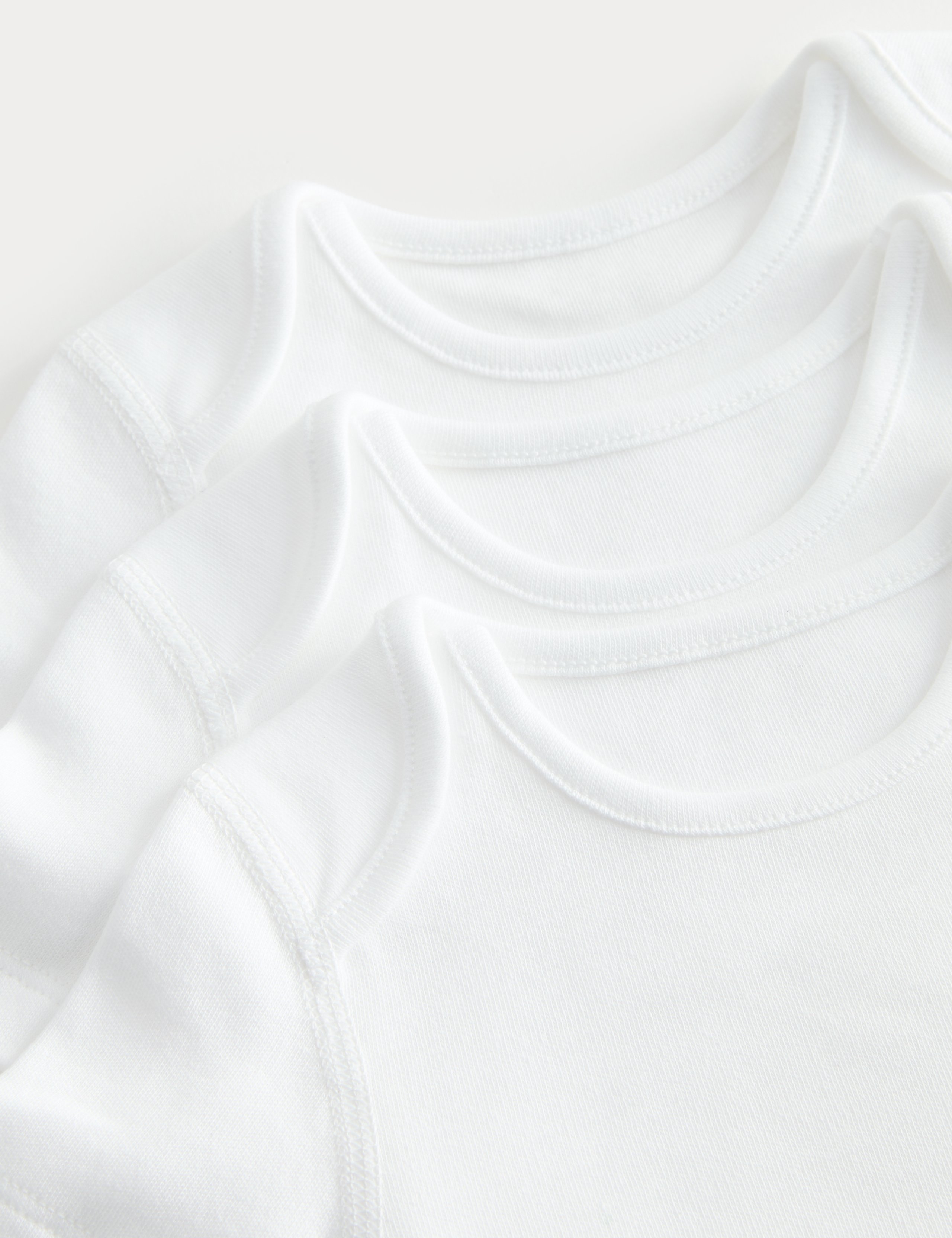 3 Pack DreamSkin® Short Sleeve Bodysuit (5lbs-3 Yrs) 2 of 3