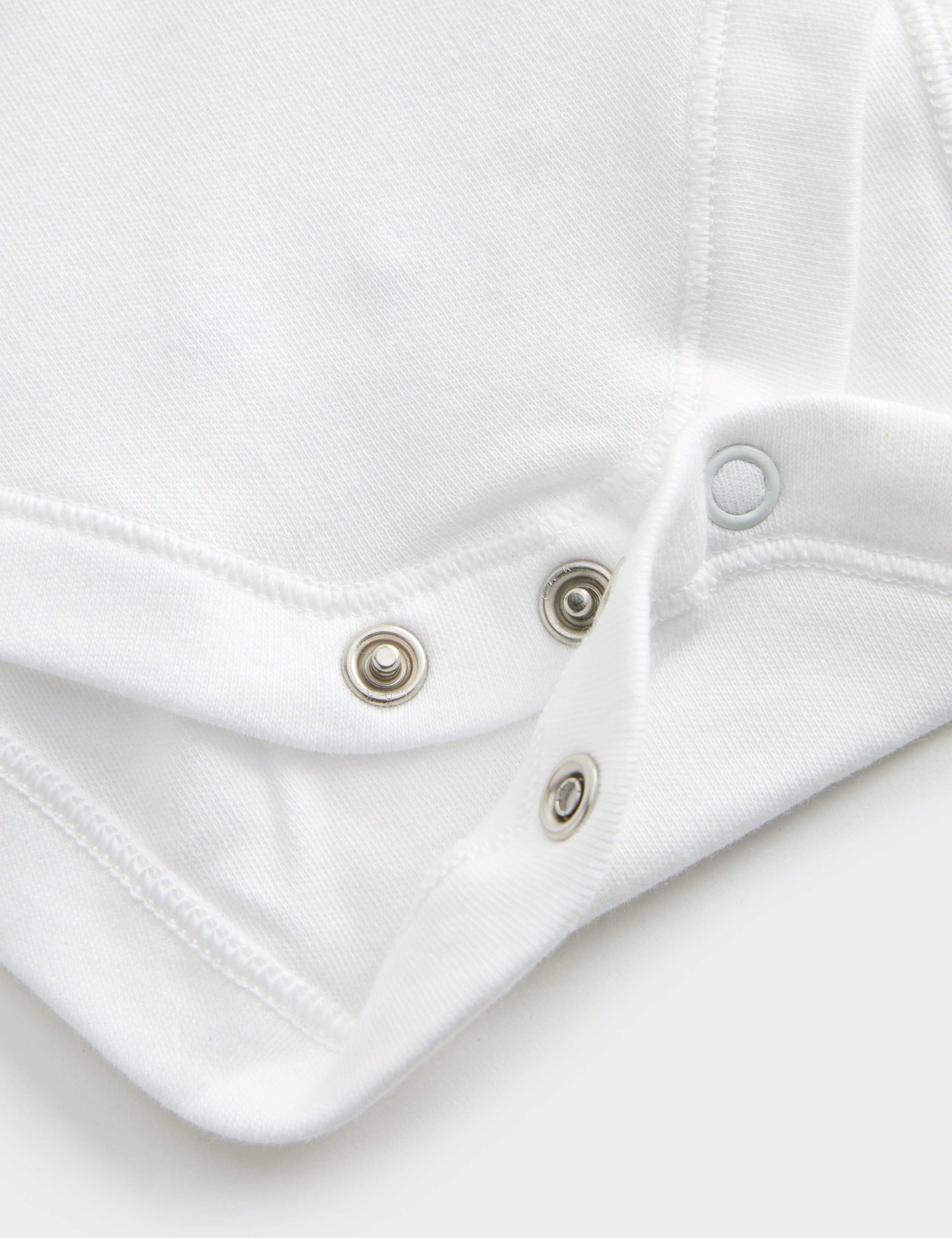 3 Pack DreamSkin® Short Sleeve Bodysuit (5lbs-3 Yrs) 3 of 3