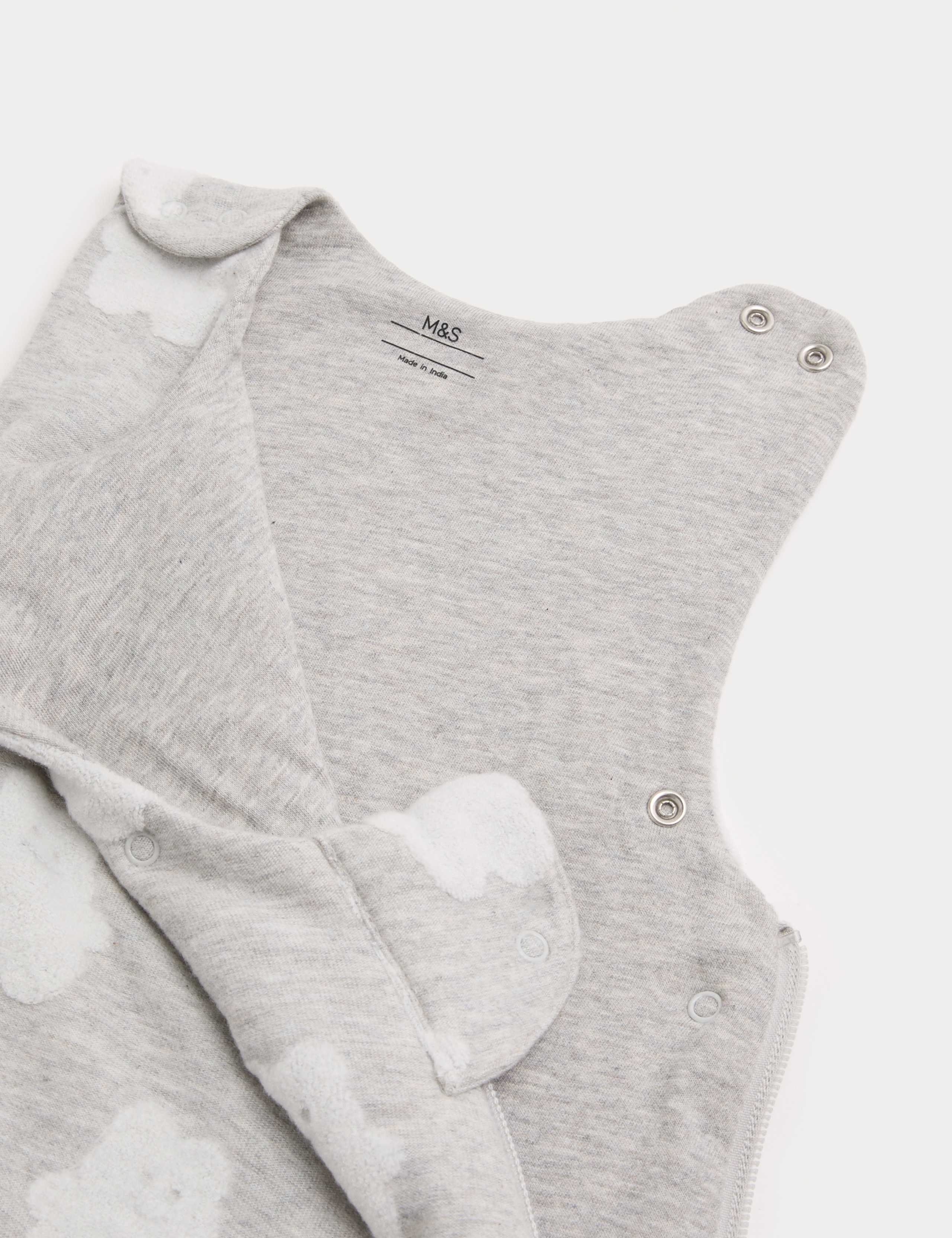 Cotton Blend Patterned 2.5 Tog Sleeping Bag (0-3 Yrs) 2 of 2