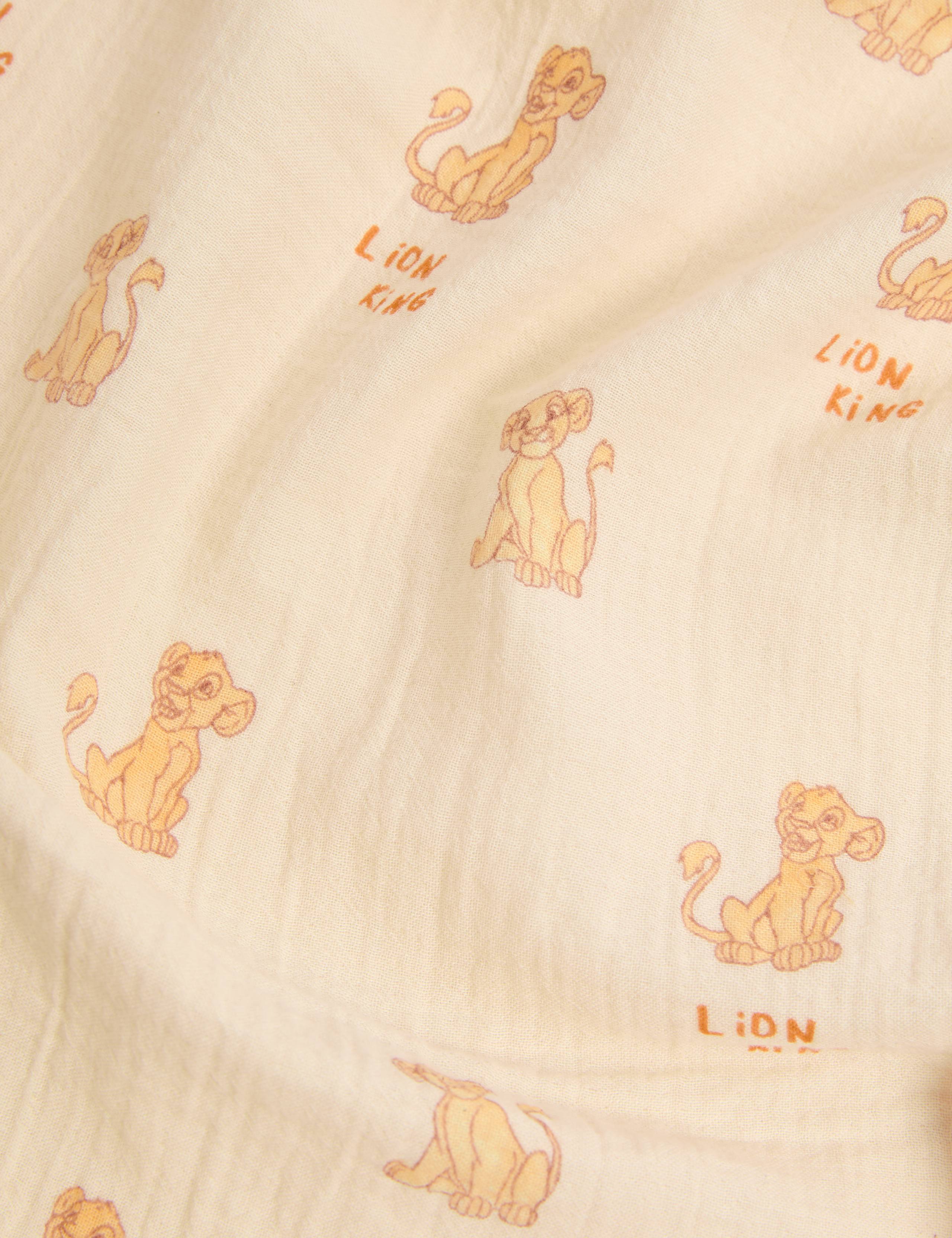 3pk Pure Cotton Lion King™ Muslins 2 of 2