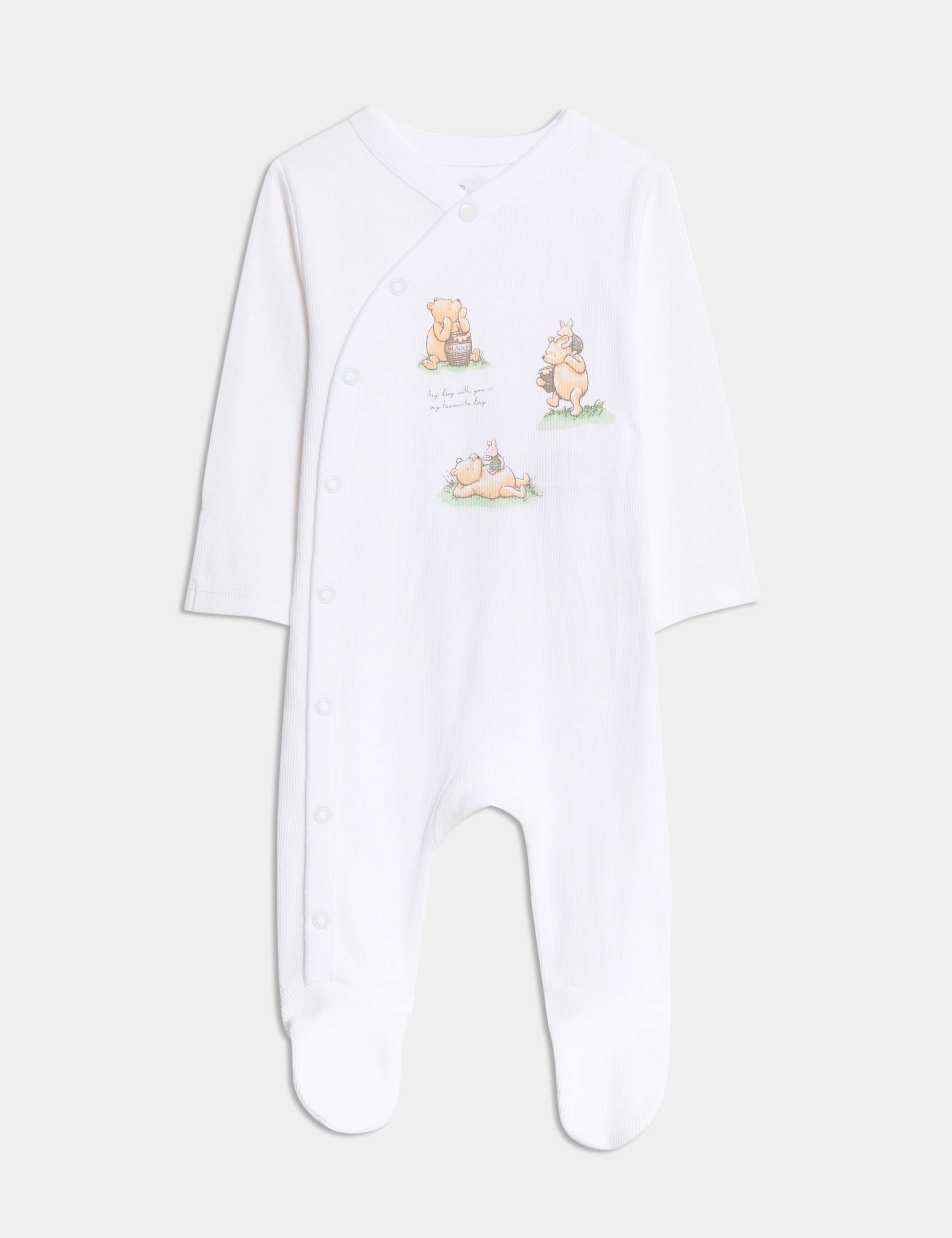 4pc Cotton Rich Winnie the Pooh™ Starter Set (7lbs-9 Mths) 2 of 7