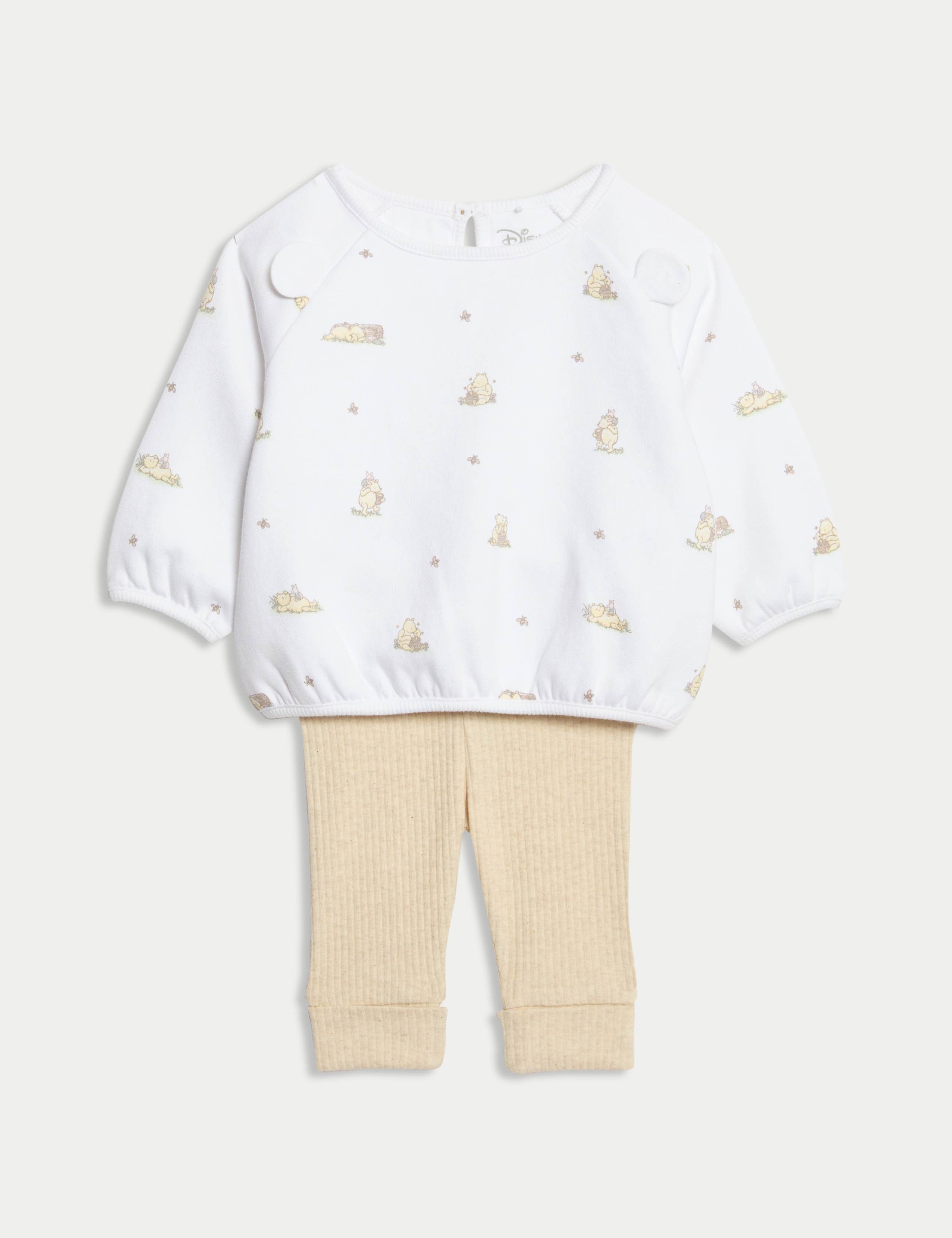 2pc Cotton Rich Winnie-the-Pooh™ Outfit(7lbs-12 Mths) 1 of 7