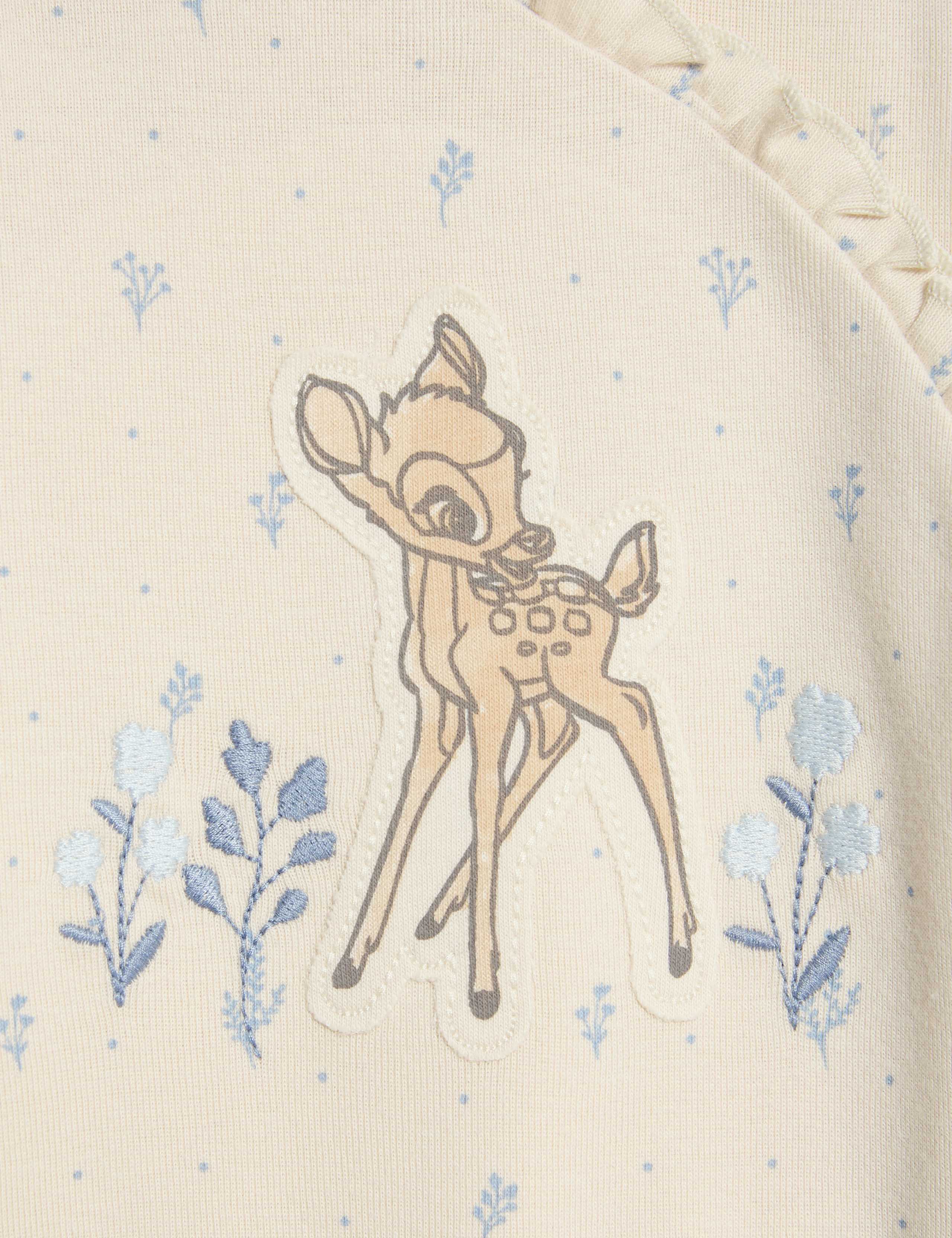 Pure Cotton Bambi™ Sleepsuit (7lbs-3 Yrs) 5 of 5