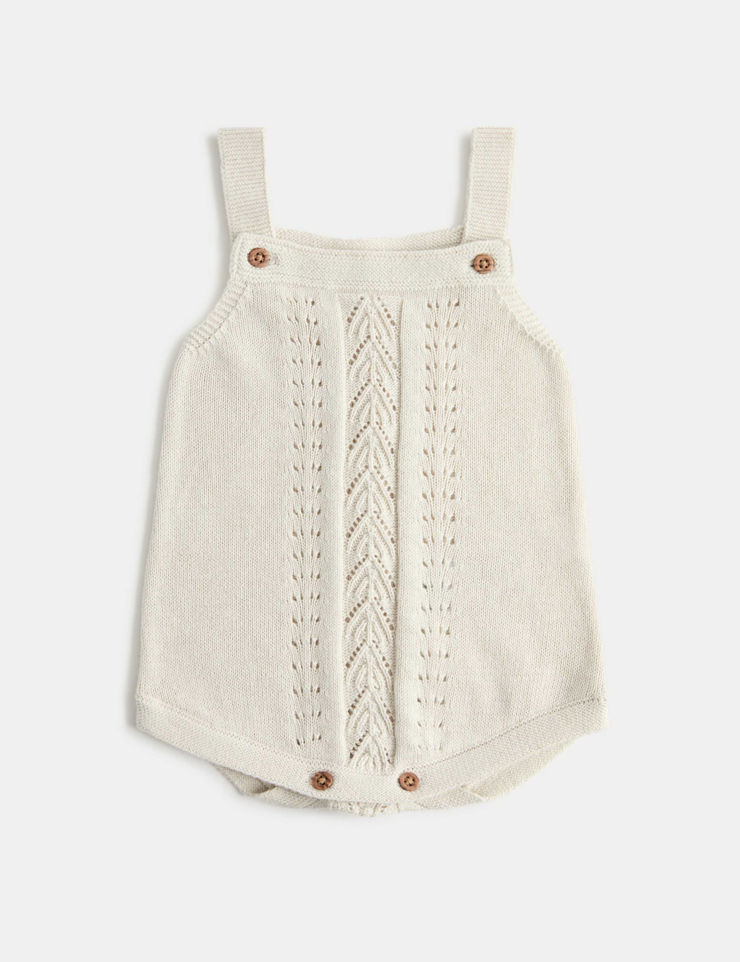 Pure Cotton Romper (0-12 Mths) 1 of 3