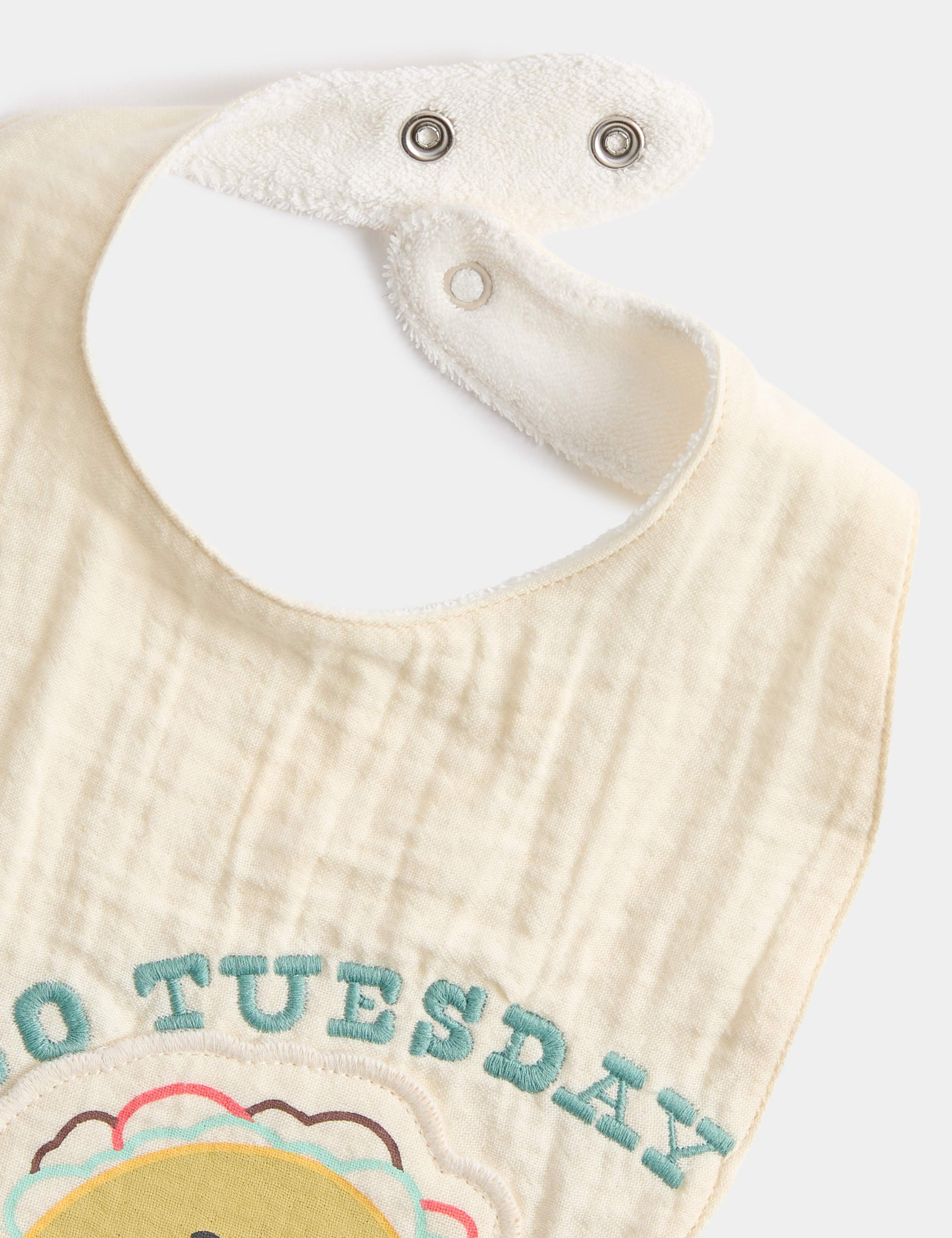 3 Pack Taco Time Dribble Bibs 2 of 2