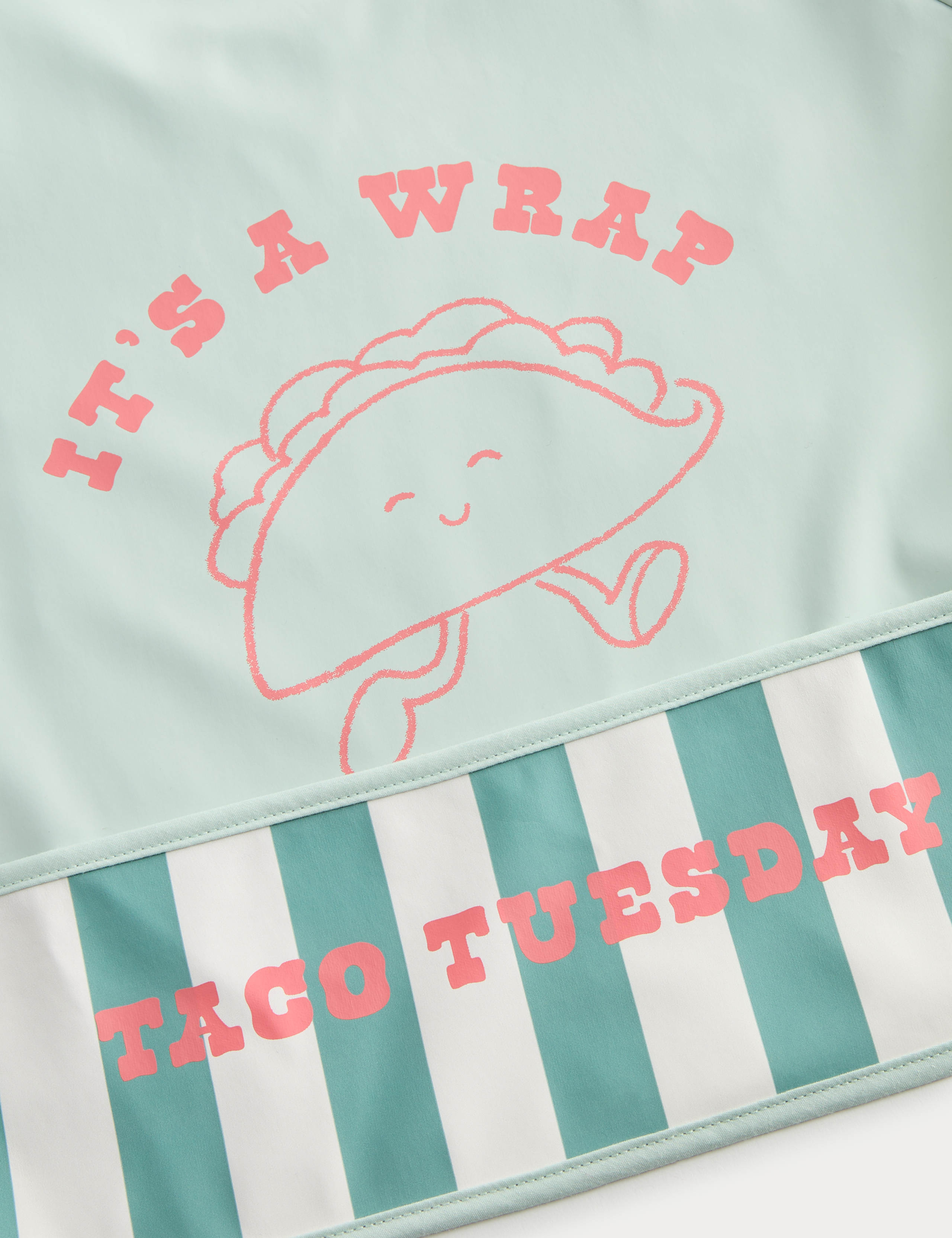 Taco Time Bib (6 Mths-3 Yrs) 3 of 3