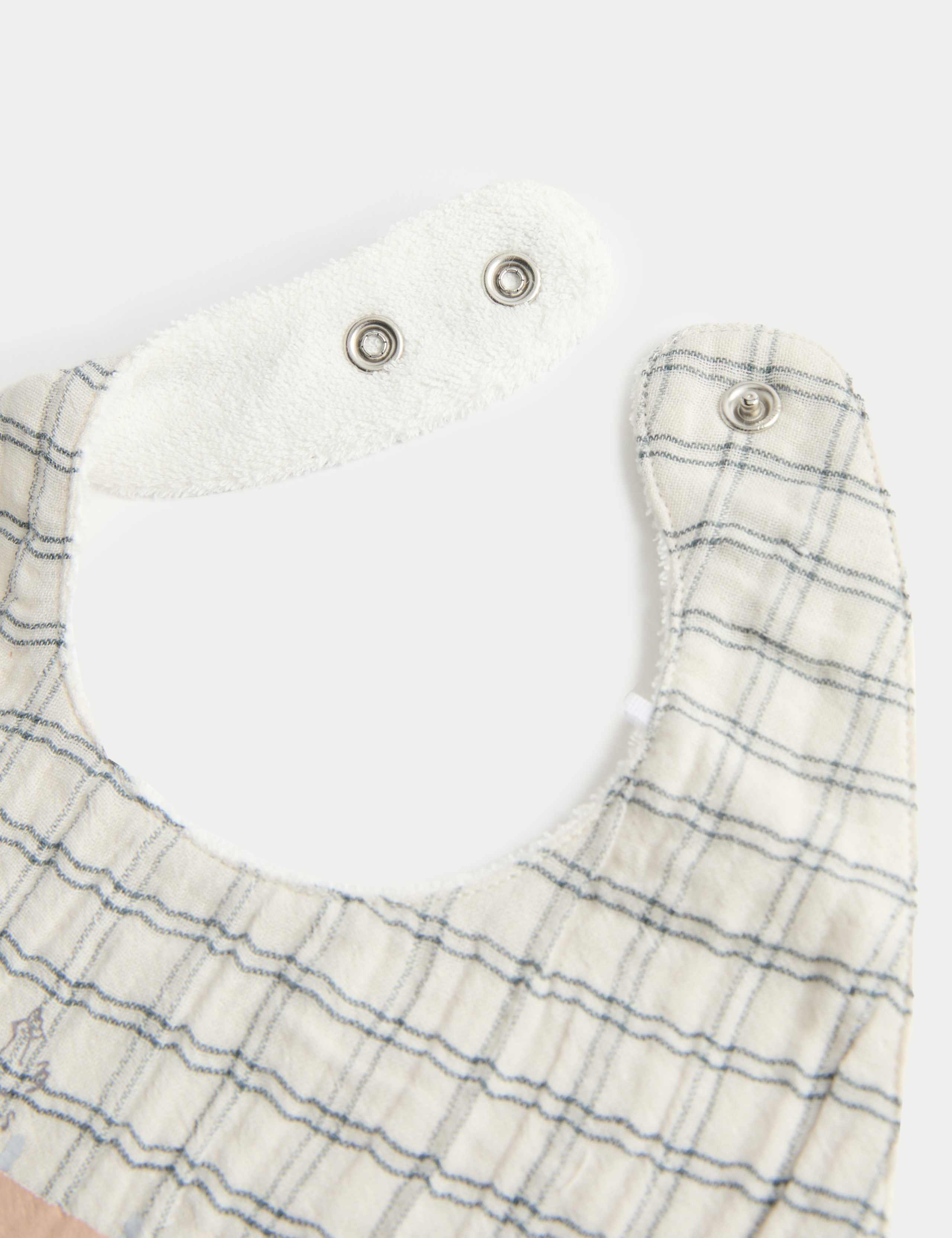 3 Pack Pure Cotton Dribble Bibs 2 of 2