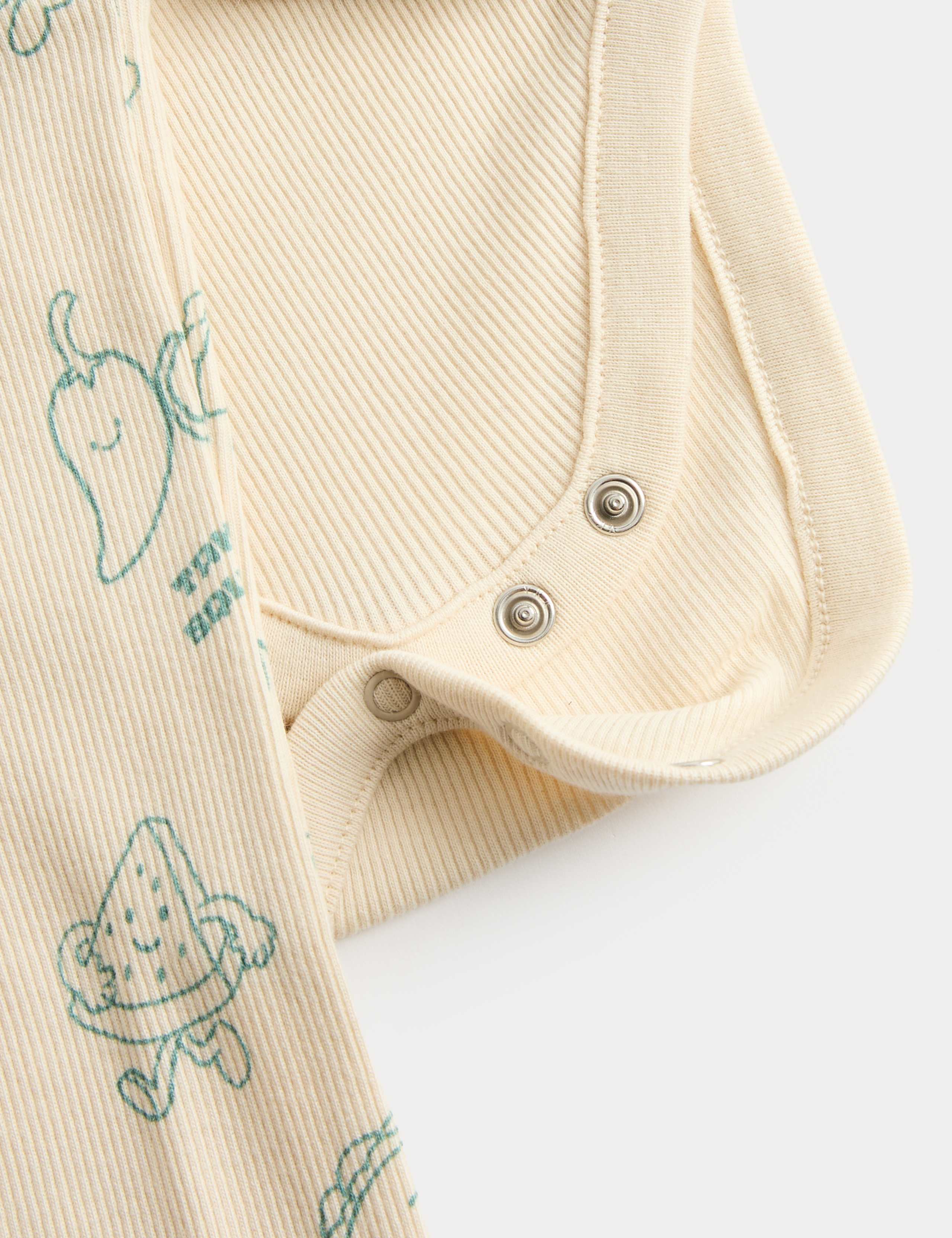 2 Piece Cotton Rich Top and Bottom Outfit (0-12 Months) 2 of 3