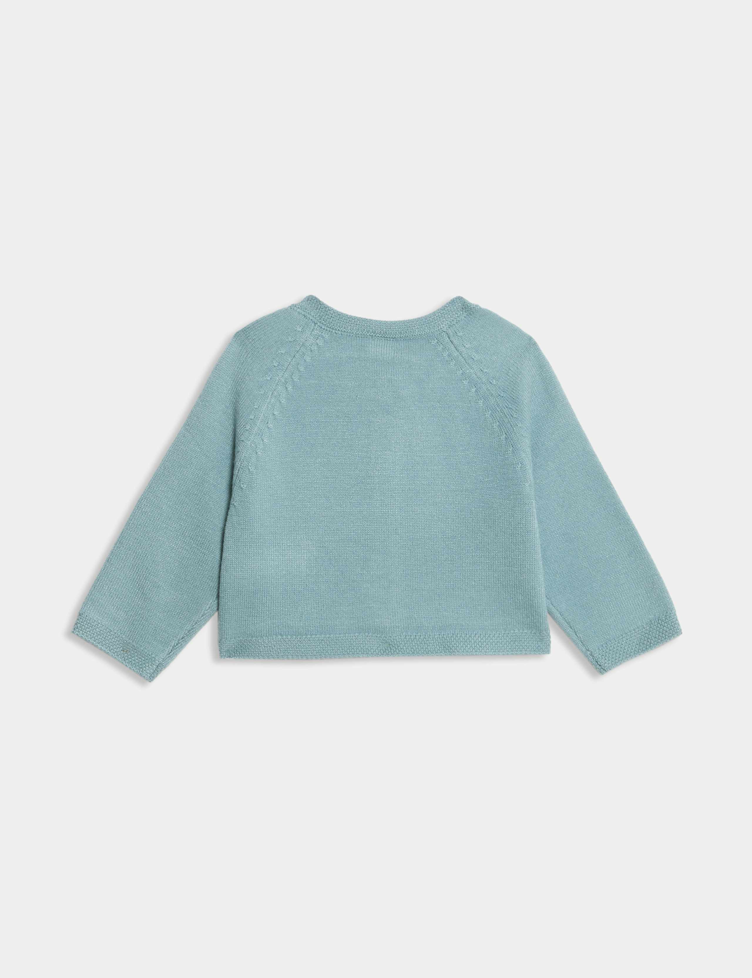 Matinee Cardigan (7lbs-1 Yrs) 2 of 3