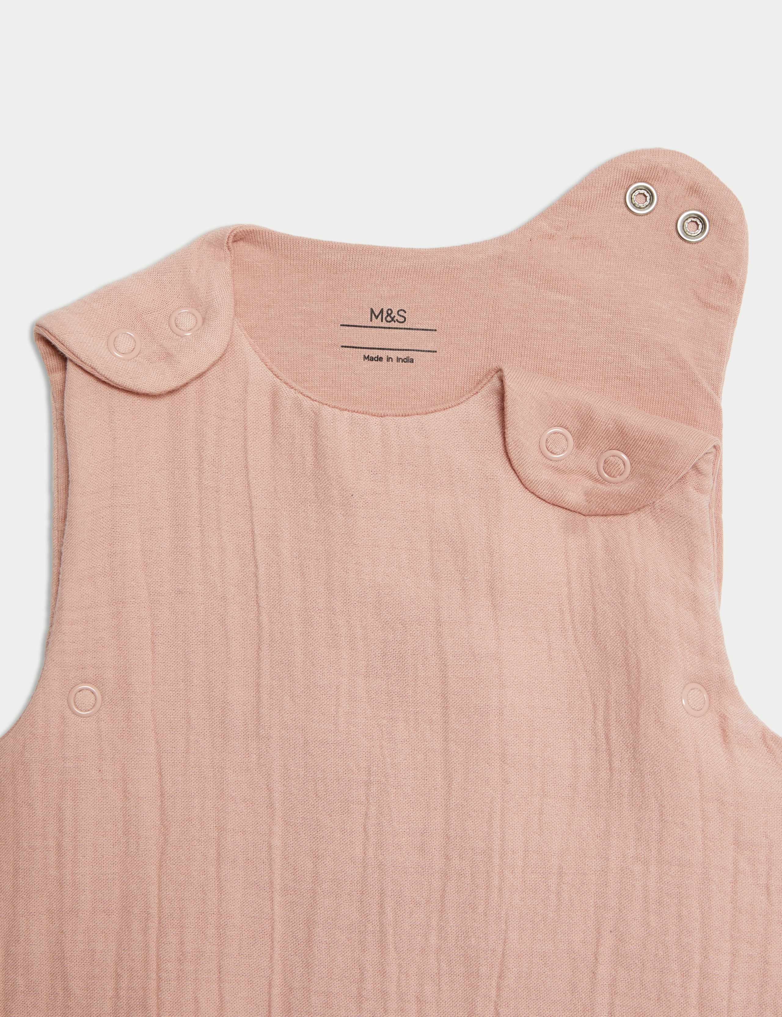 Pure Cotton 1.5 Tog Sleeping Bag (0-36 Mths) 3 of 3