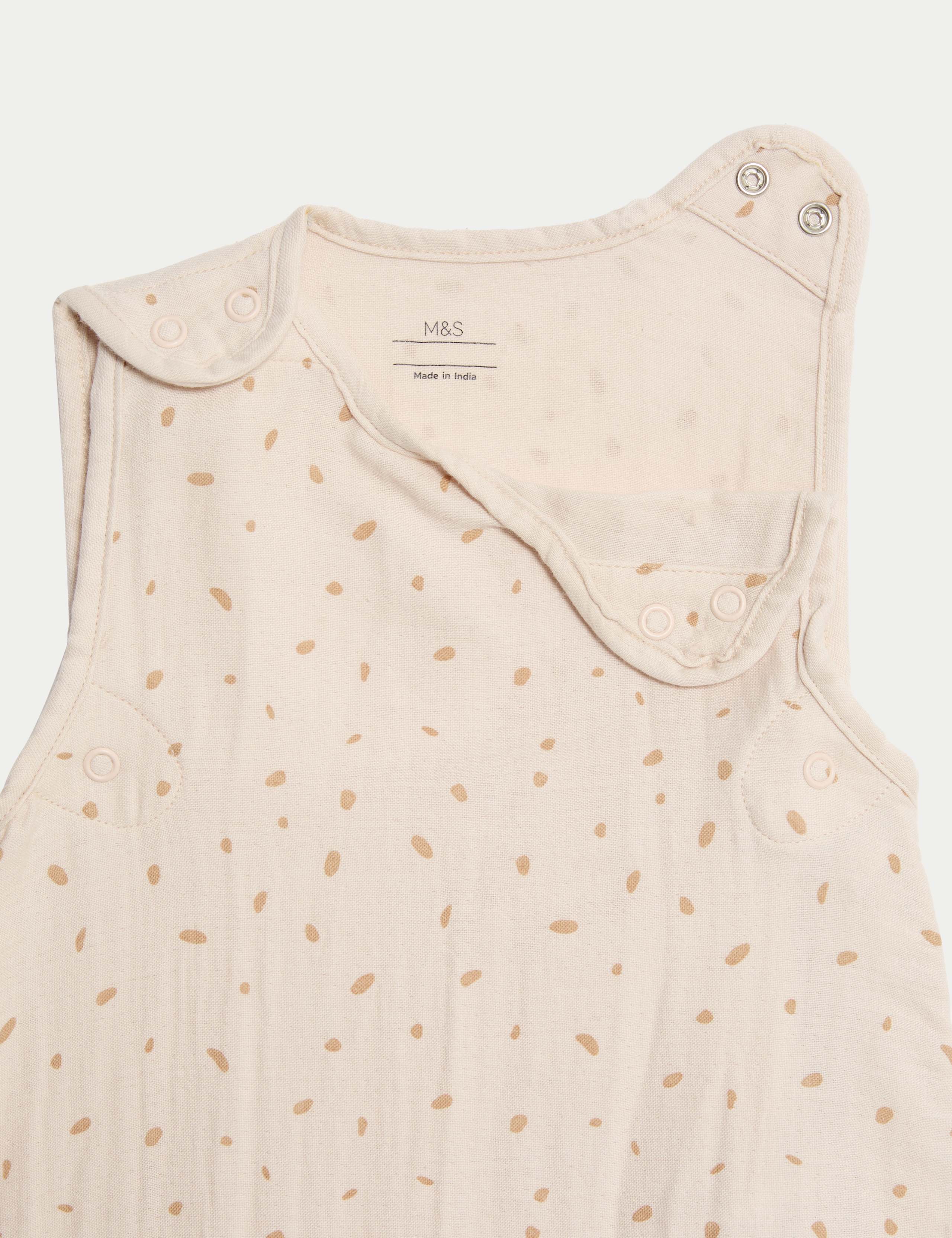 Pure Cotton Spot 0.5 Tog Sleeping Bag (0-3 Yrs) 3 of 3