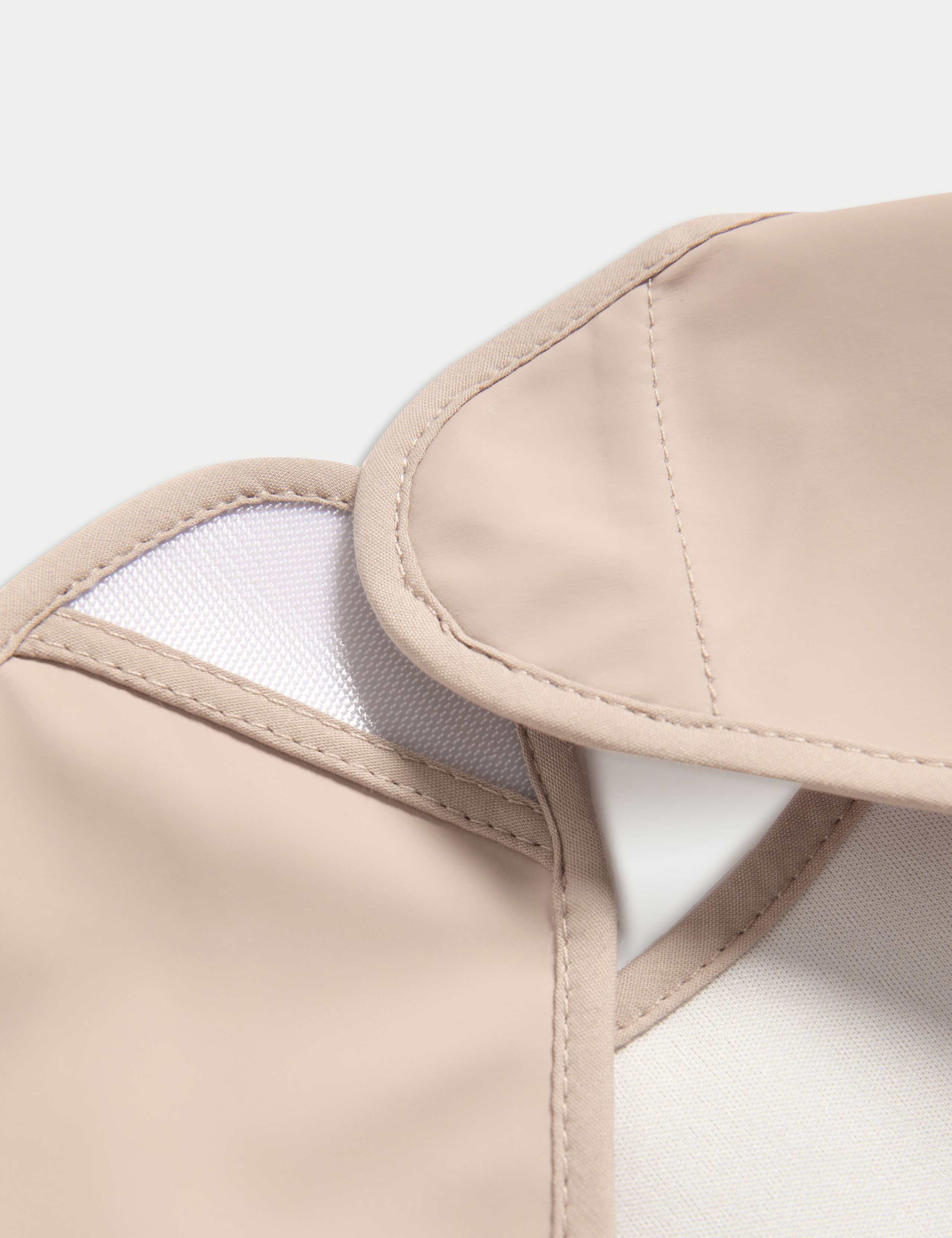 Long Sleeved Acorn Print Feeding Bib (6 Mths - 3 Yrs) 2 of 3