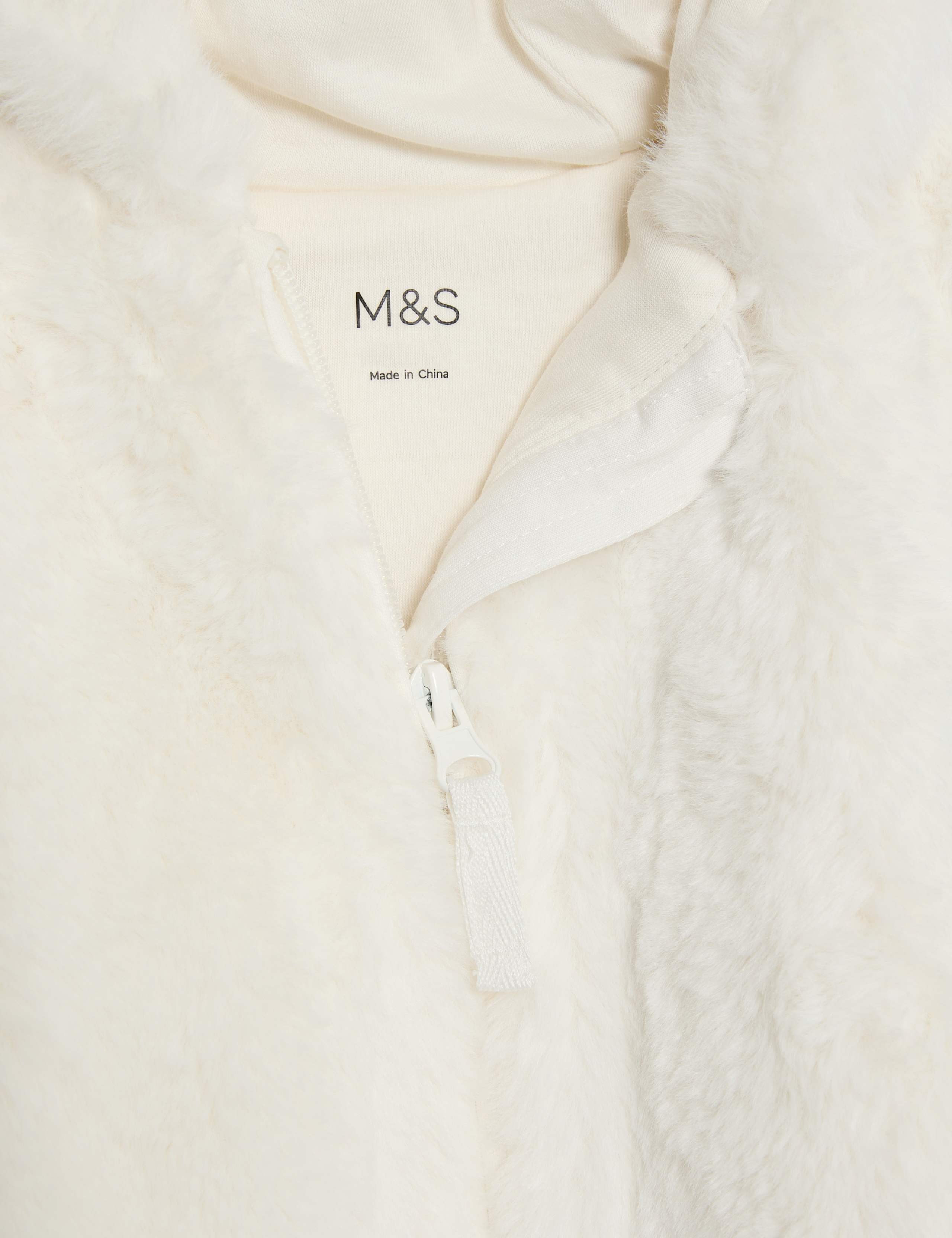 Faux Fur Hooded Pramsuit (0-12 Mths) 3 of 4