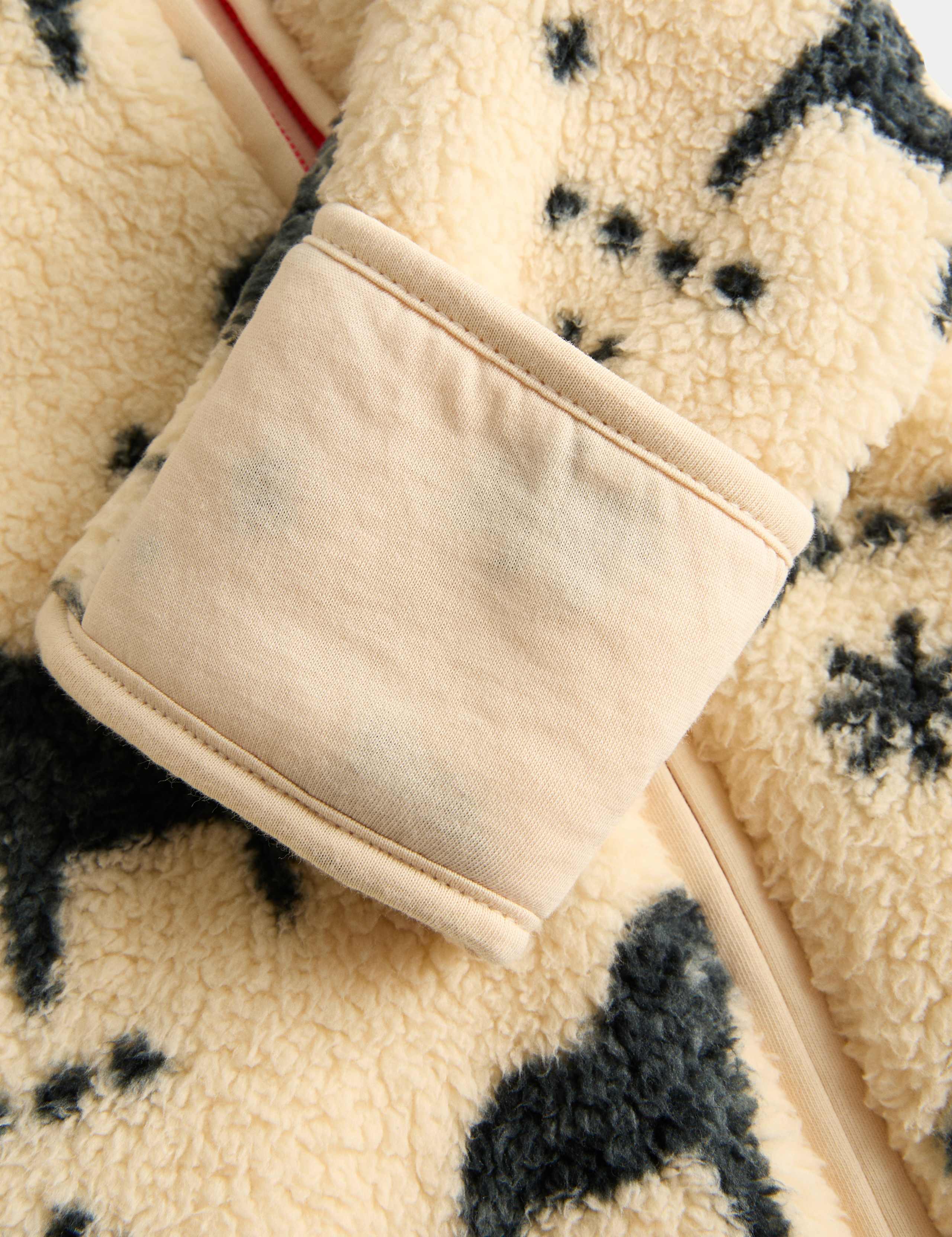Borg Printed Pramsuit (0-12 Mths) 3 of 3