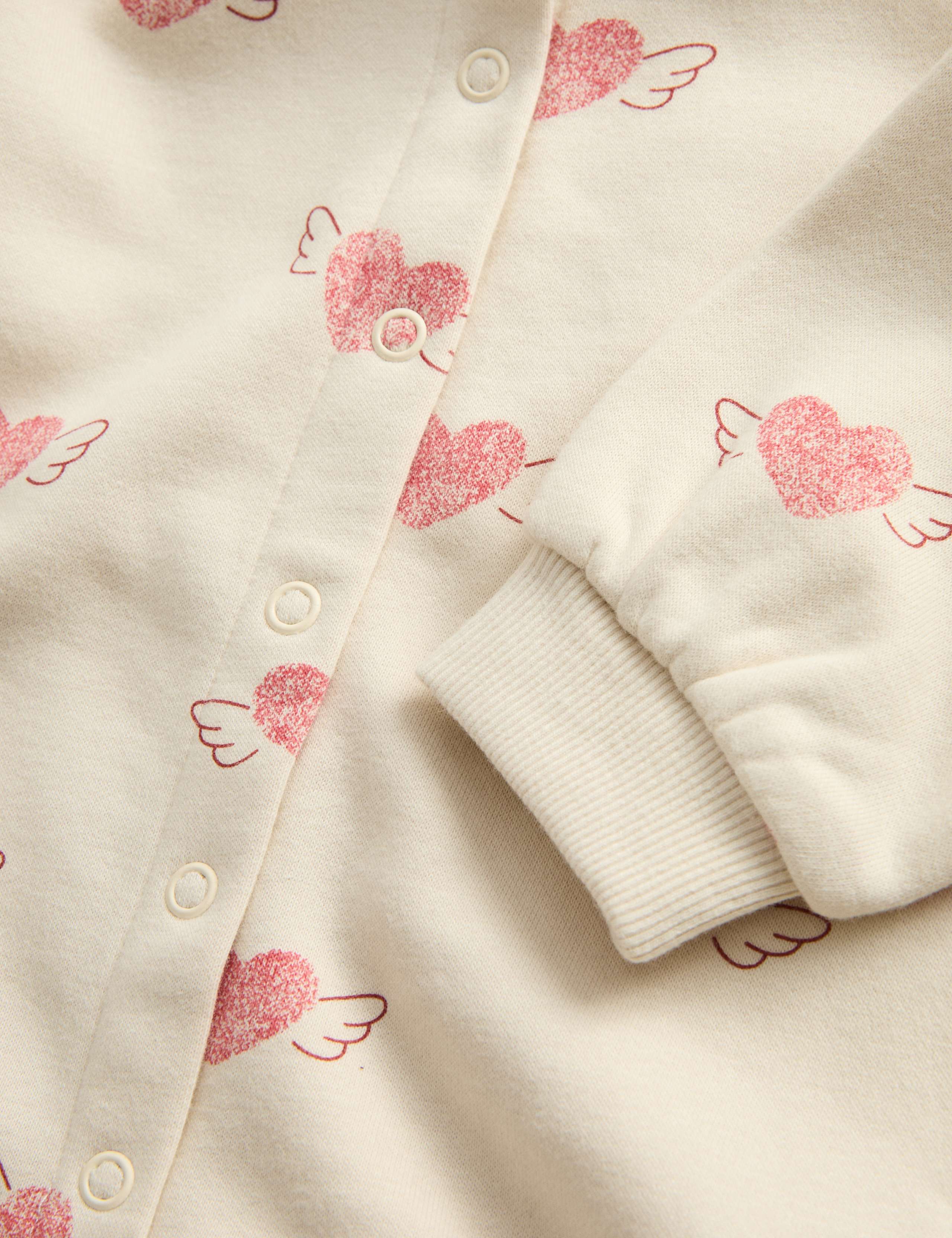 Cotton Rich Hooded All in One (0-3 Yrs) 2 of 2