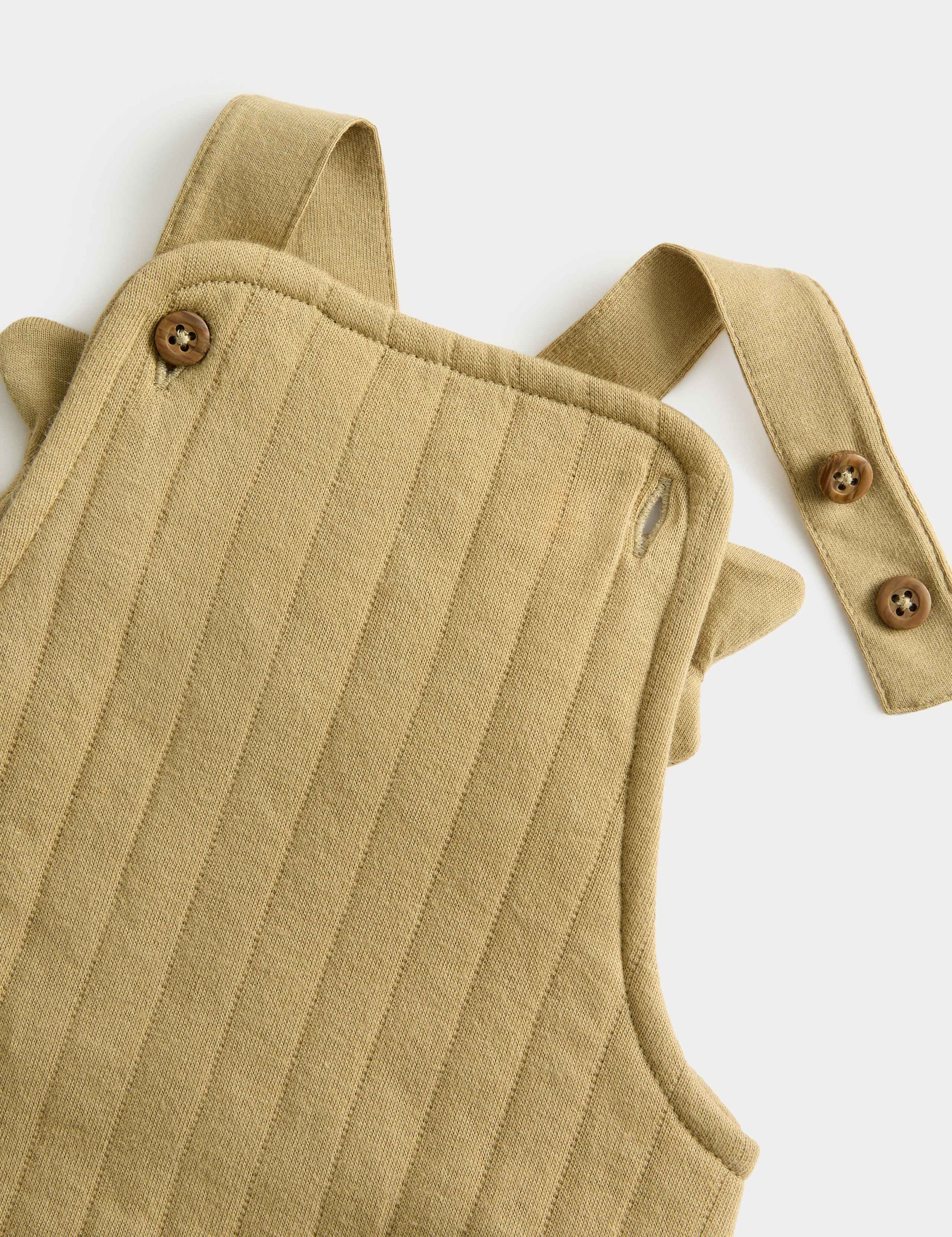 2pc Cotton Rich Wings Dungaree Outfit (0-12 Mths) 3 of 3