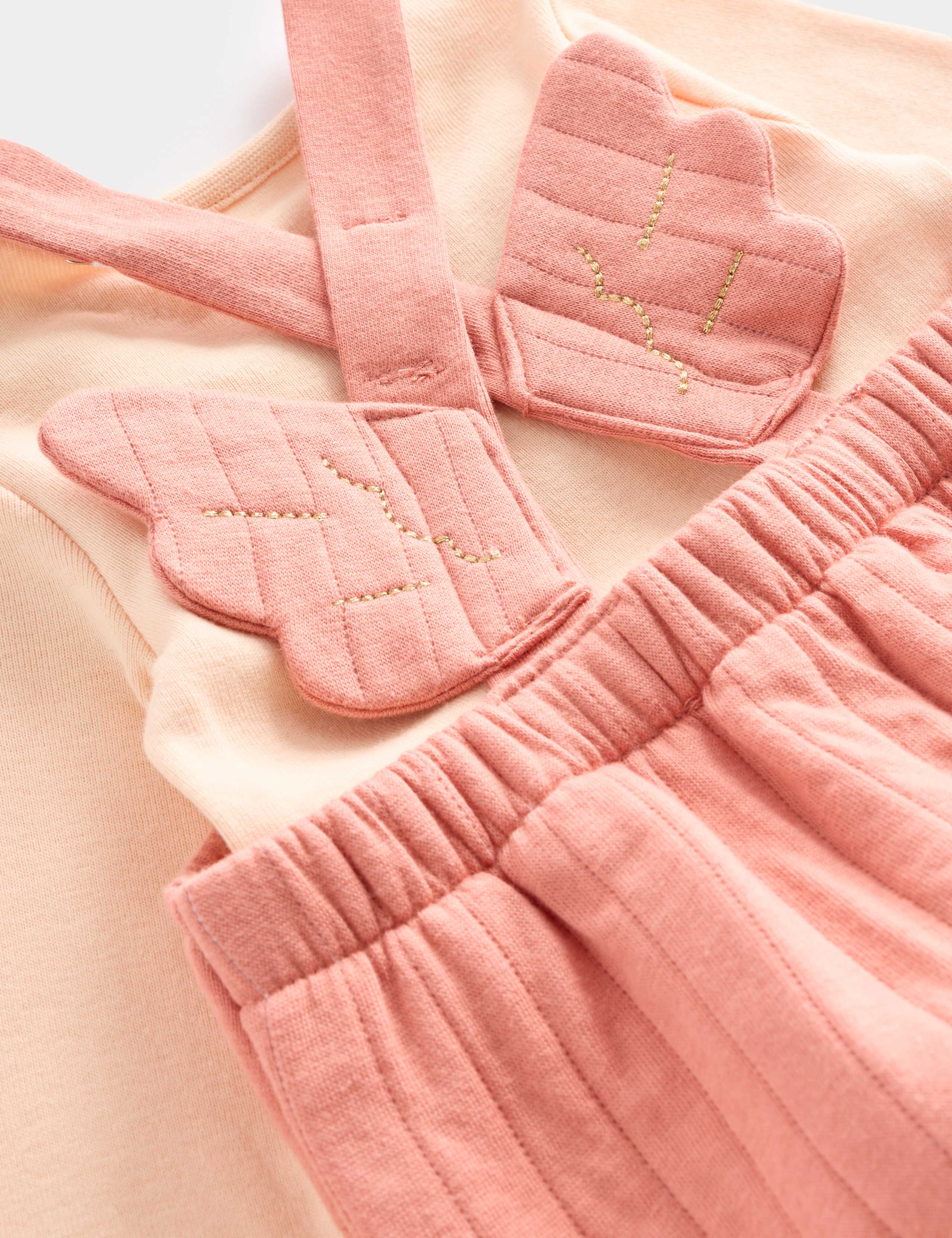 2 Piece Cotton Rich Wings Outfit (Newborn - 12 Months) 3 of 3