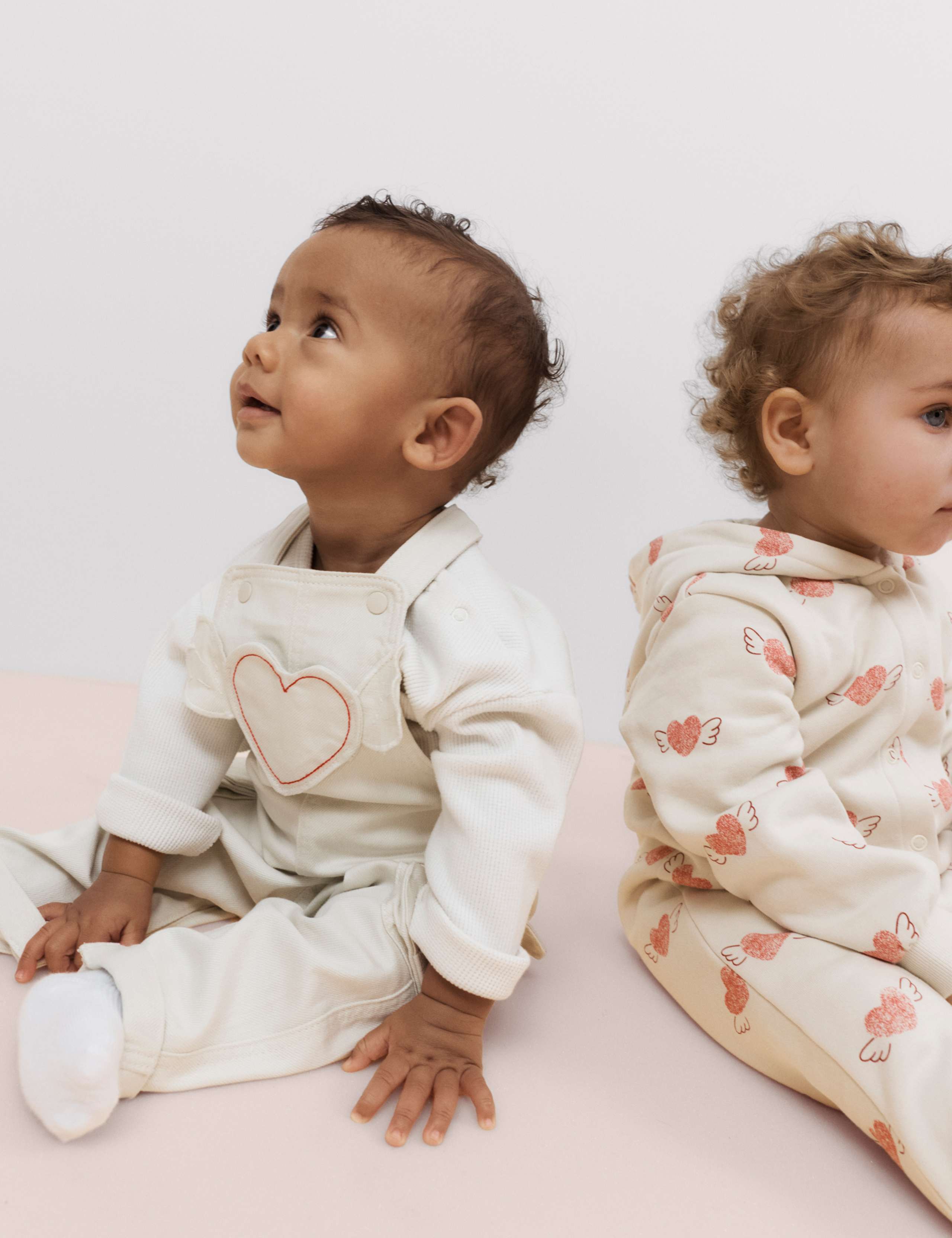 Cotton Rich Twill Dungarees (0-3 Yrs) 5 of 5