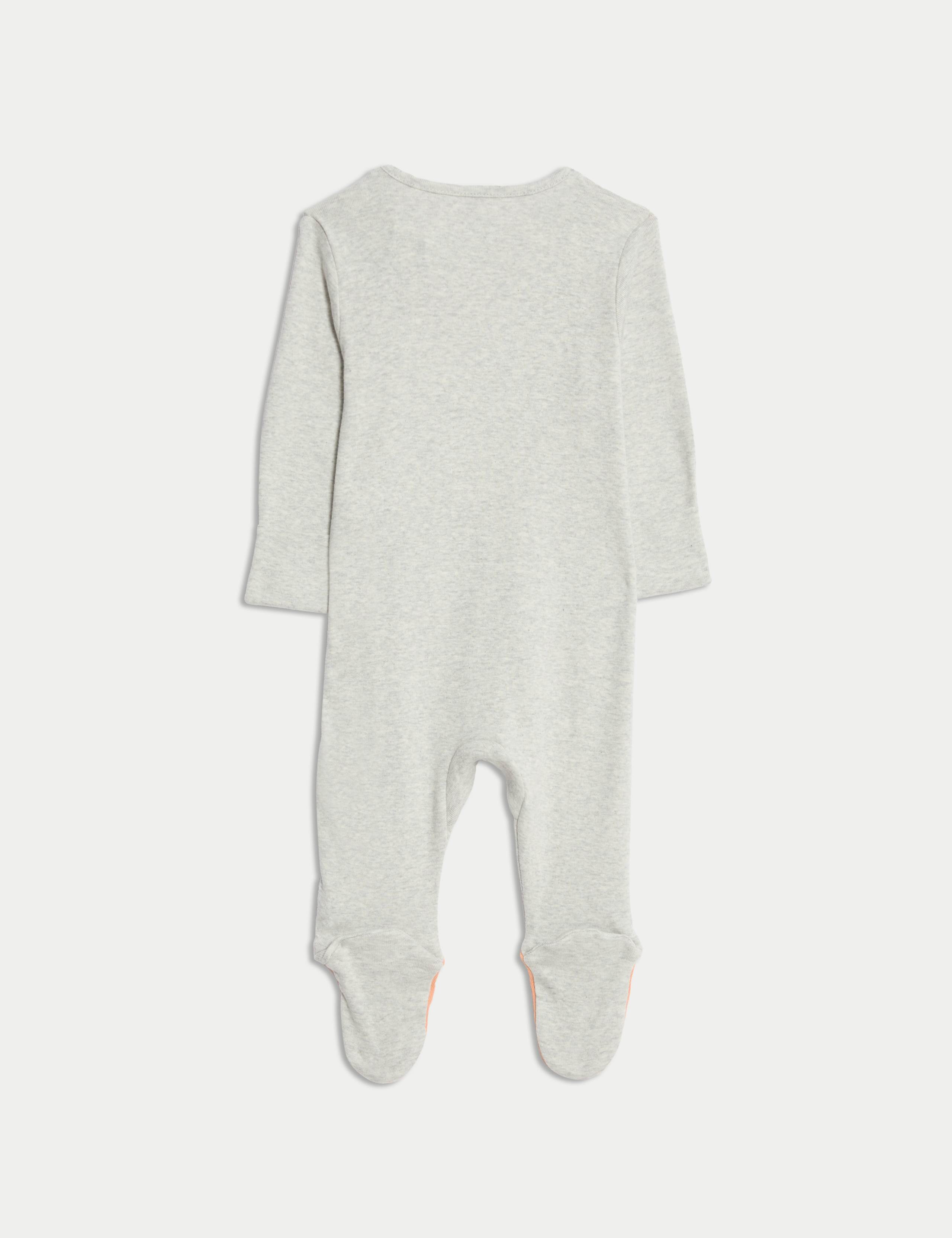 Pure Cotton Halloween Sleepsuit (0-9 Mths) 2 of 4