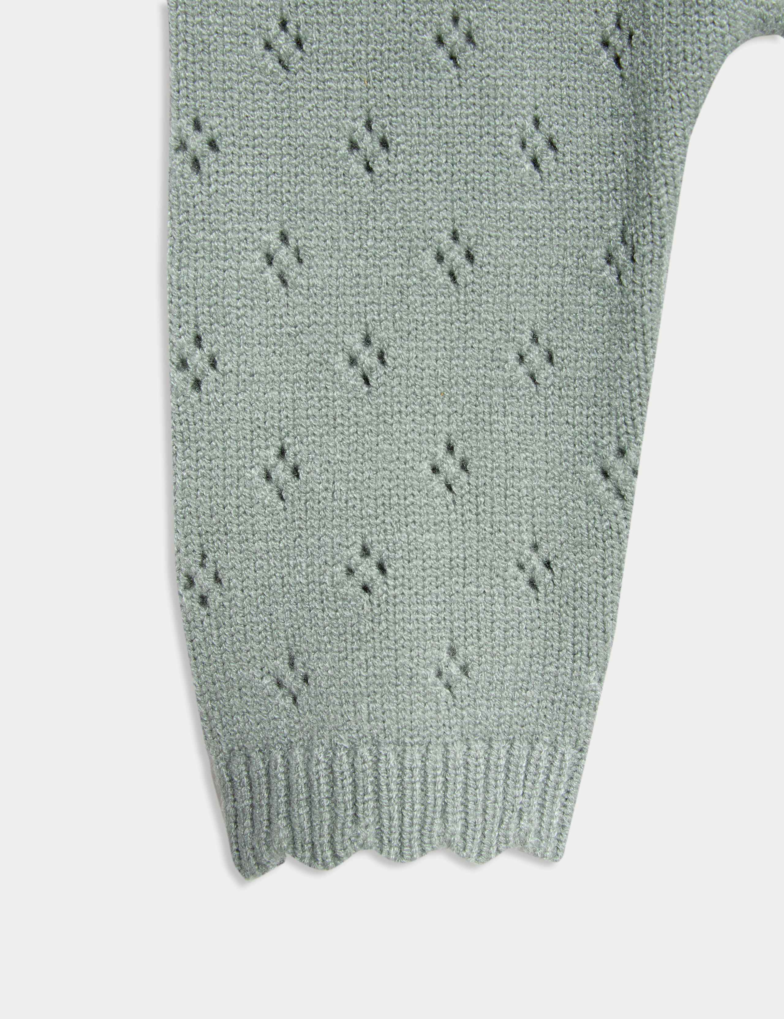 2pc Knitted Wrap Outfit (0-12 Mths) 6 of 6