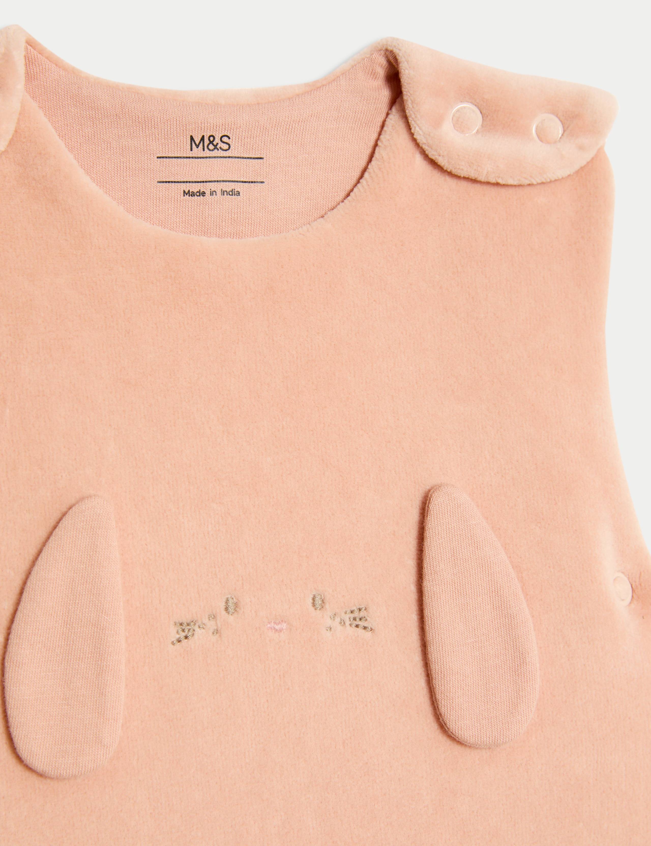 Cotton Rich 2.5 Tog Animal Face Sleeping Bag (0-36 Mths) 3 of 3