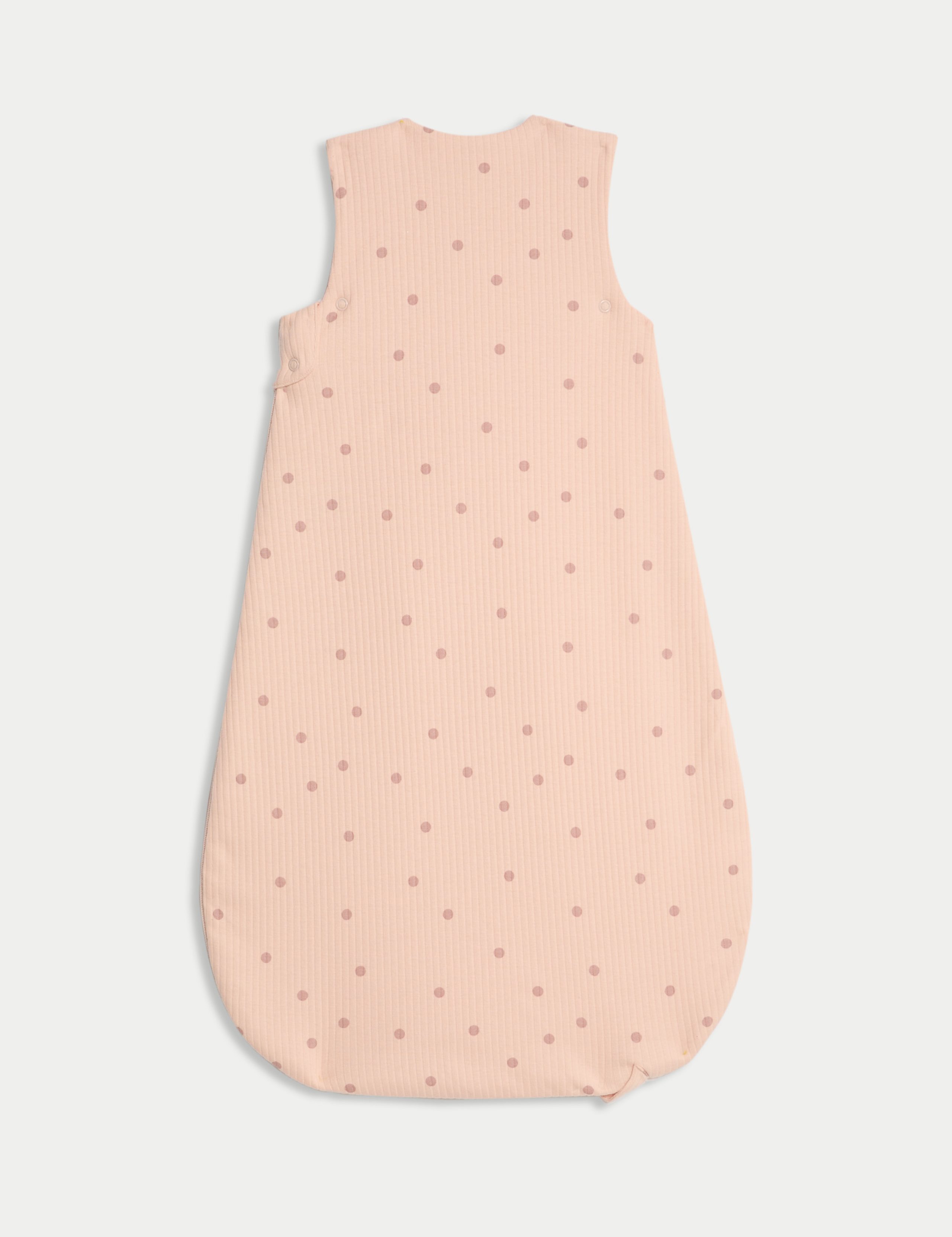 2.5 Tog Pure Cotton Polka Dot Sleeping Bag (0-36 Mths) 2 of 3