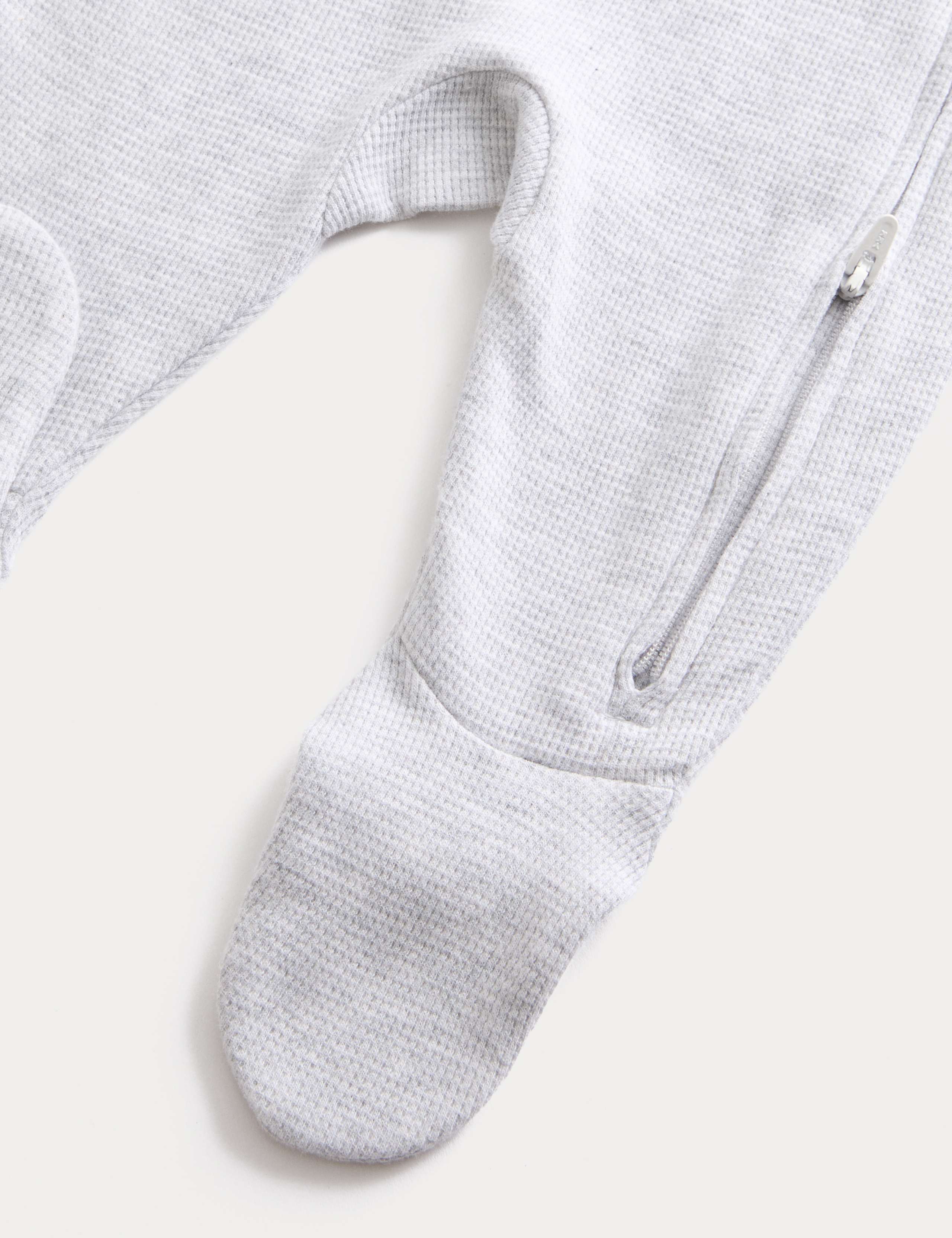 3pk Pure Cotton Sleepsuits (0-3Yrs) 3 of 3