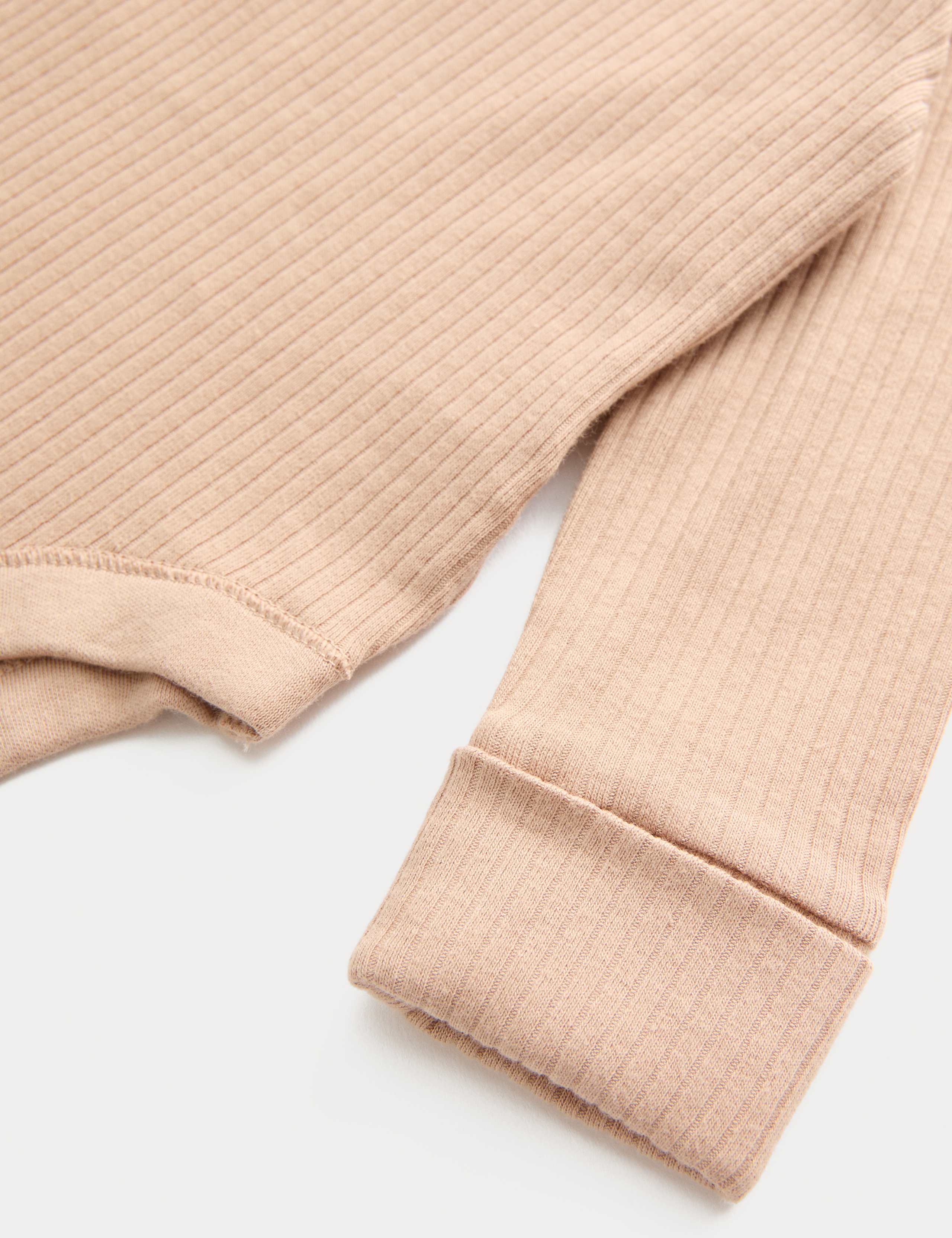 3pk Rib Long Sleeve Bodysuits (6½lbs -3 Yrs) 3 of 3