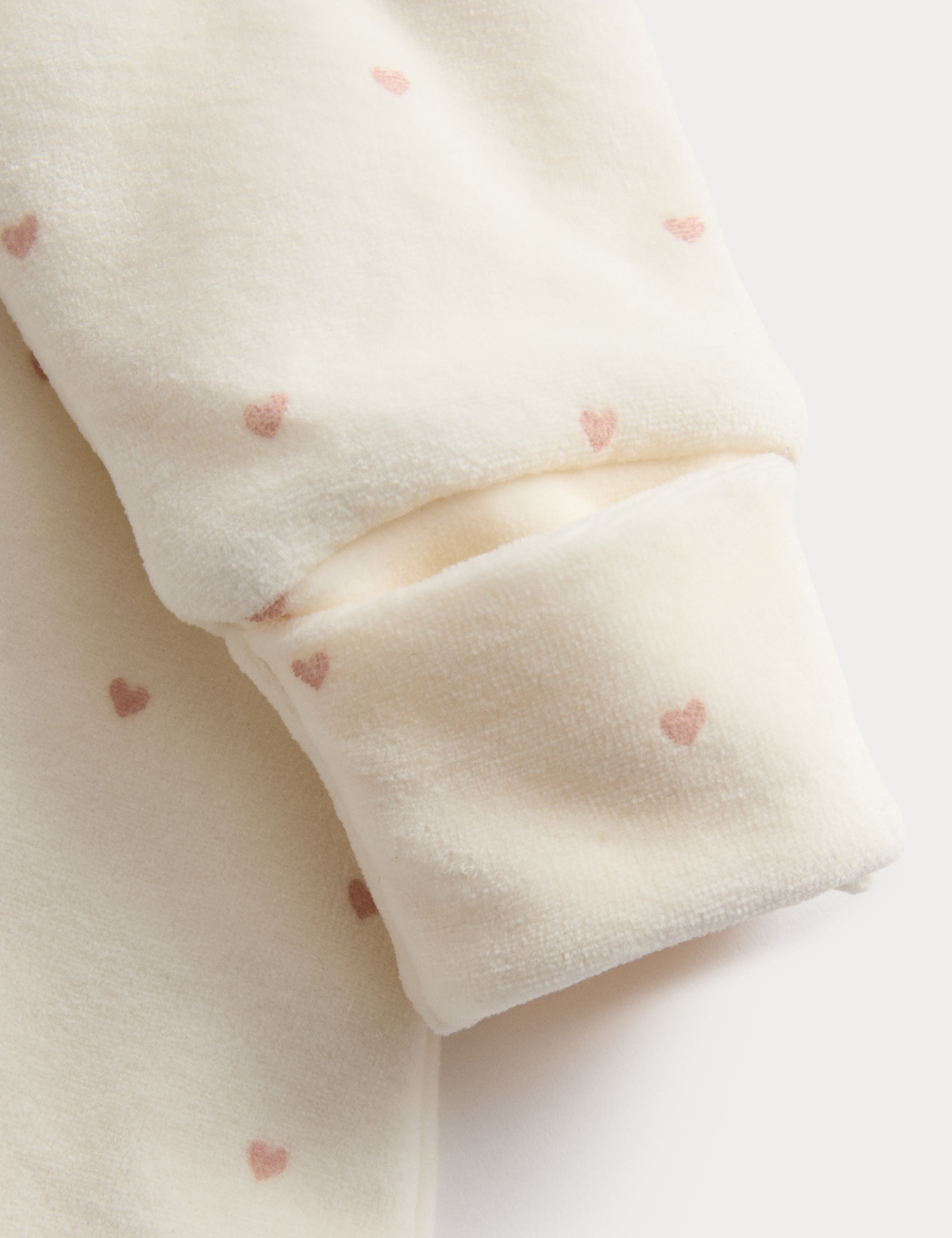 Cotton Rich Velour 2.5 Tog Sleeping Bag (0-36 Mths) 3 of 3