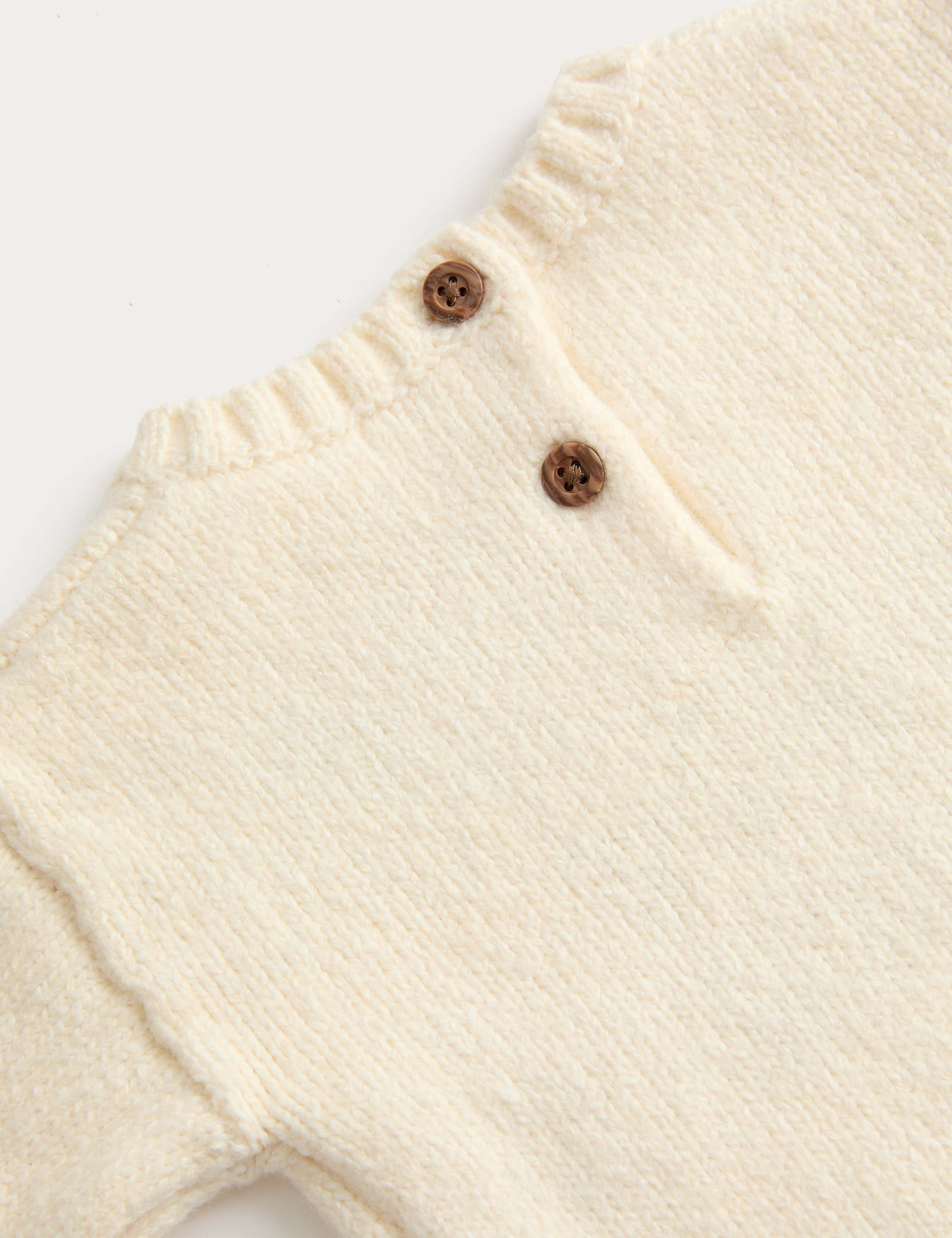 2pc Cotton Blend Cosy Snuggles Knit Outfit (0-3 Yrs) 3 of 3