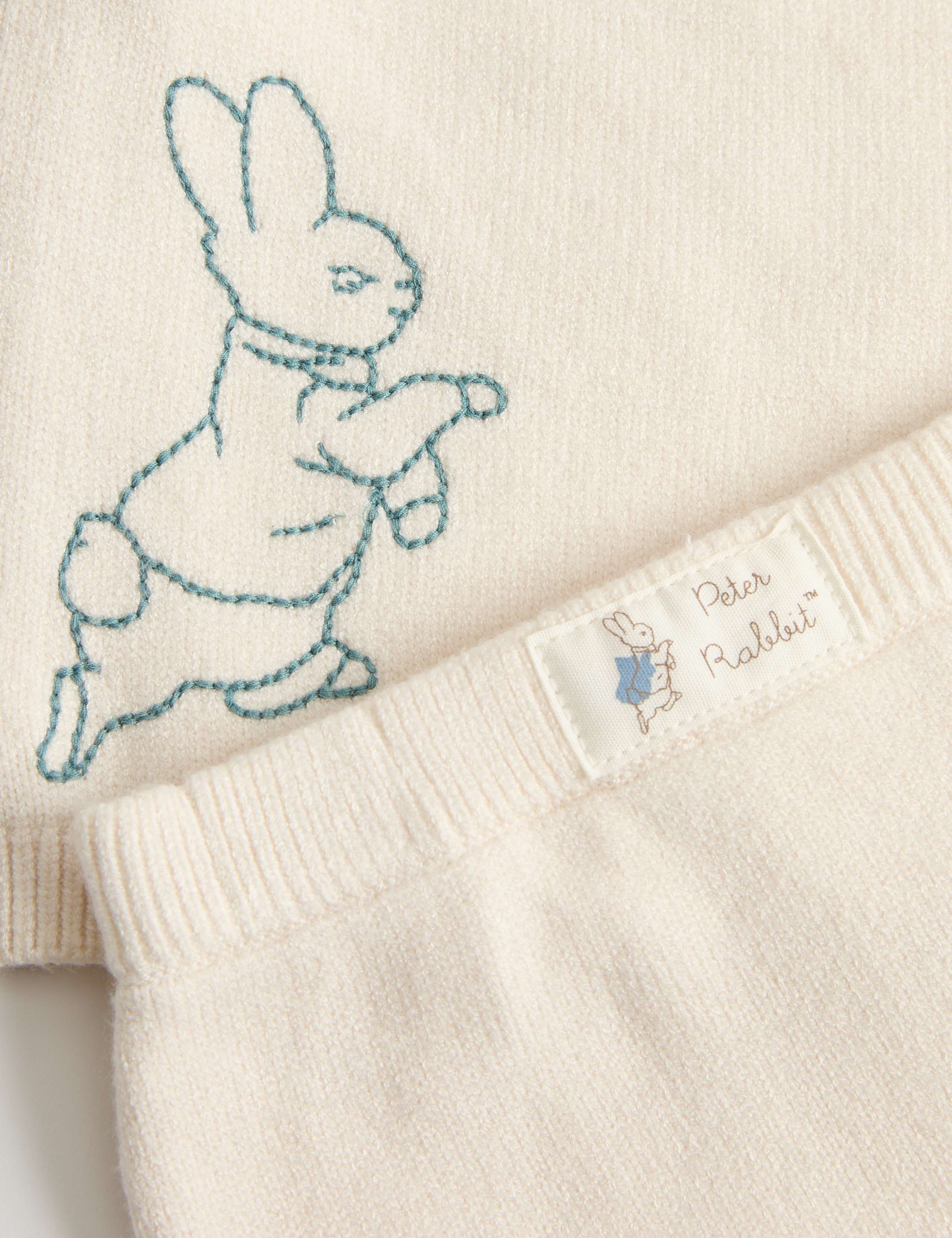 2 Piece Peter Rabbit Knitted Outfit (7lbs-12 Mths) 2 of 2