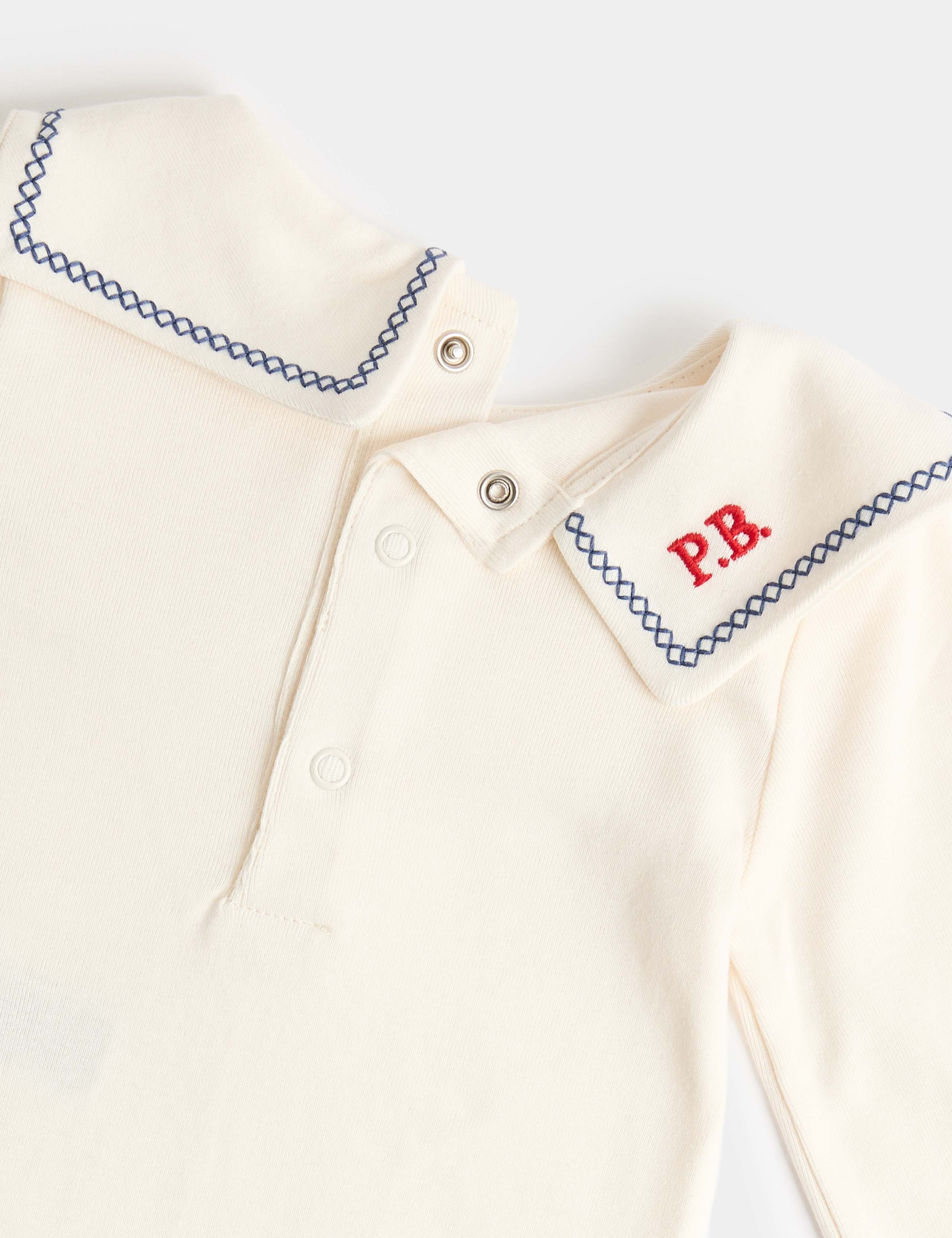 Pure Cotton Paddington™ Sleepsuit (7lbs - 12 Mths) 3 of 3