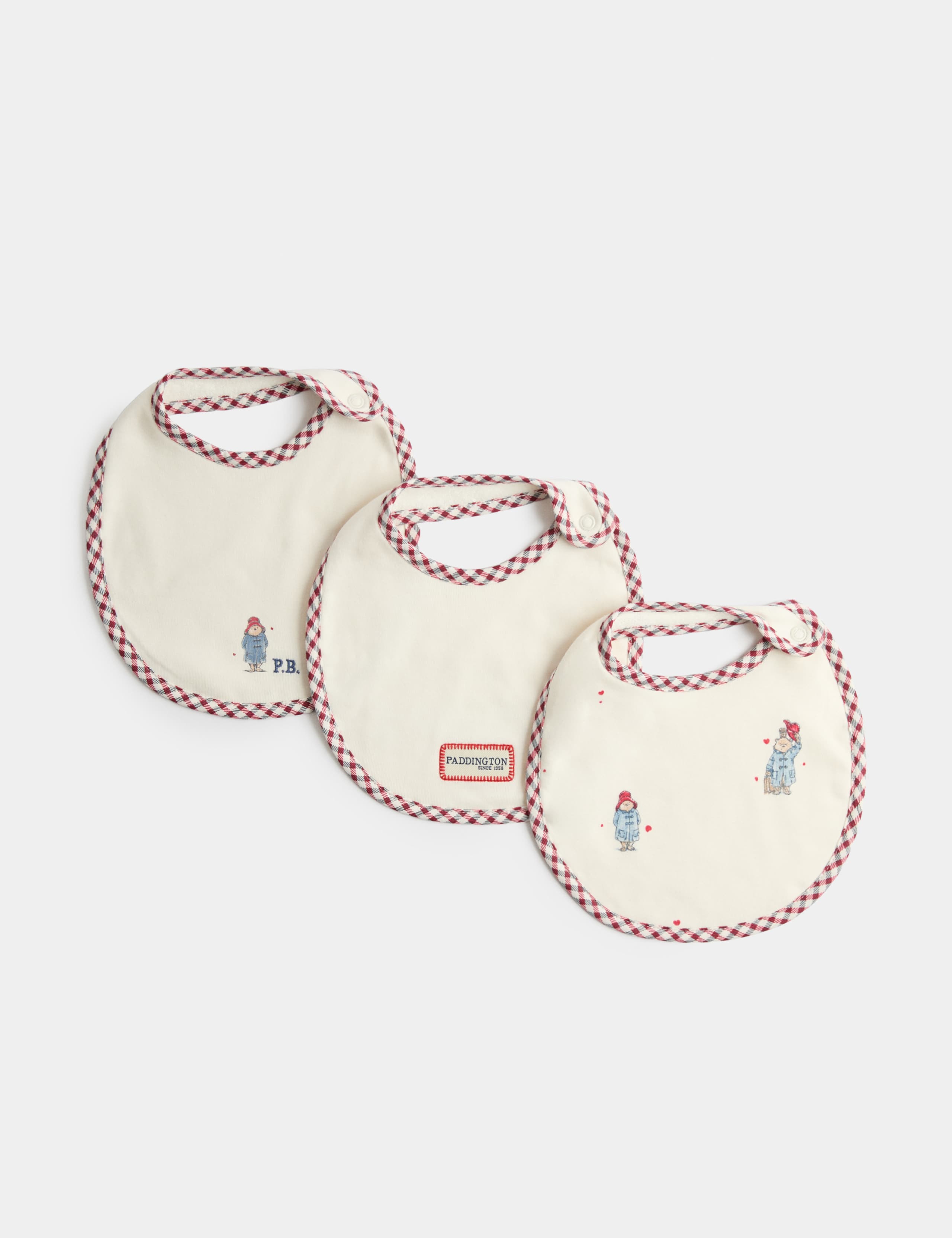 3 Pack Paddington™ Bibs 1 of 2