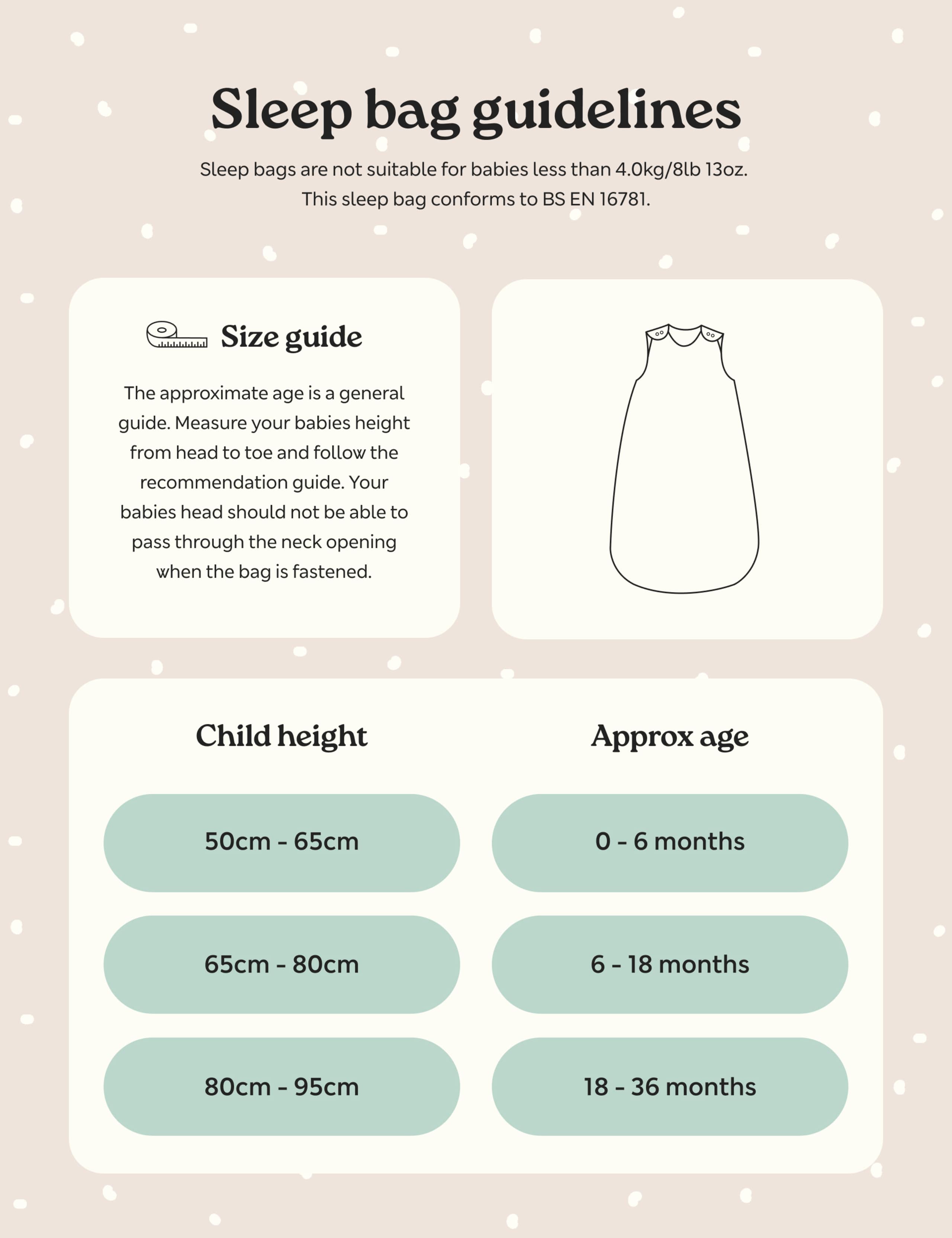 2.5 Tog Paddington™ Sleeping Bag (0-36 Mths) 4 of 5