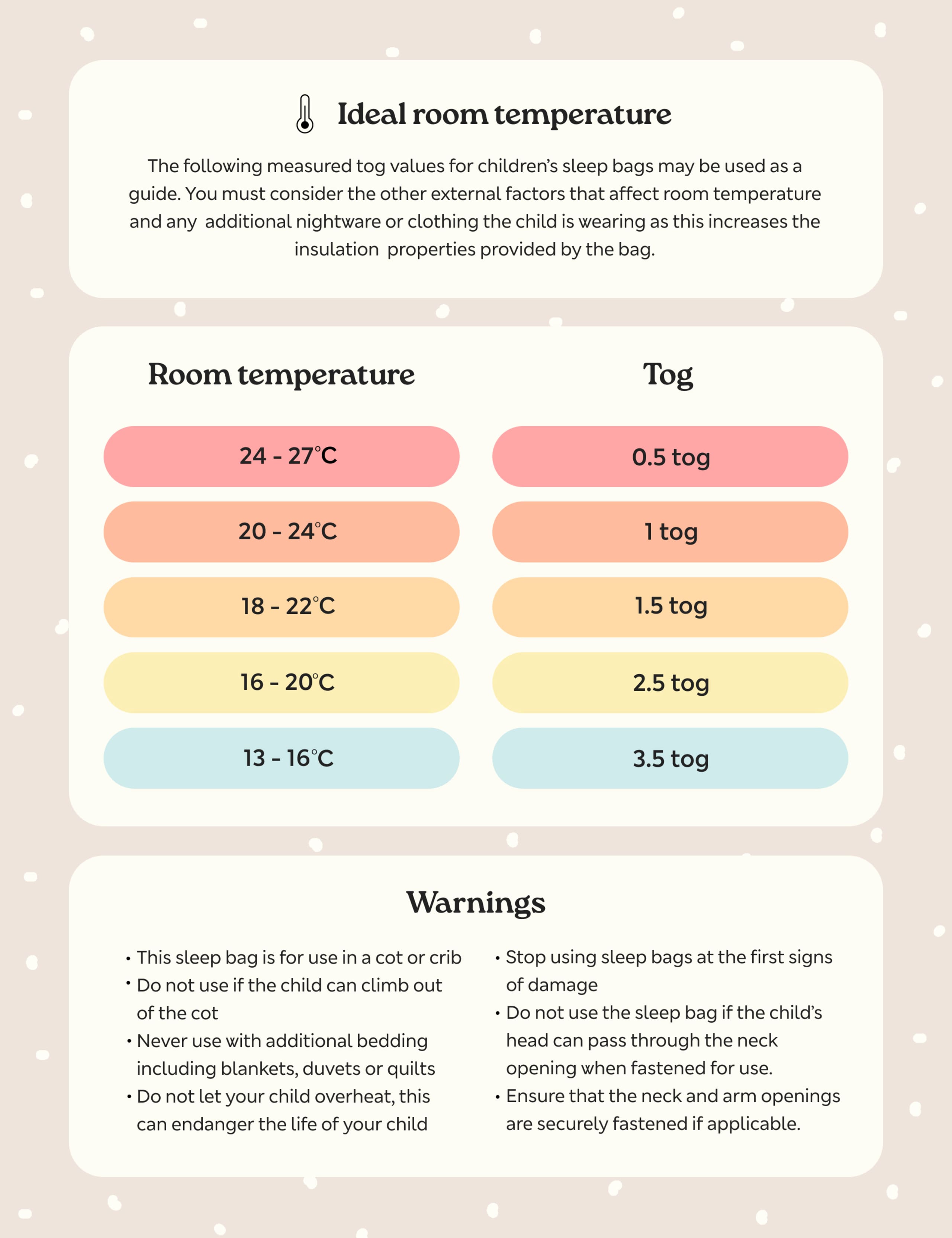 2.5 Tog Paddington™ Sleeping Bag (0-36 Mths) 5 of 5